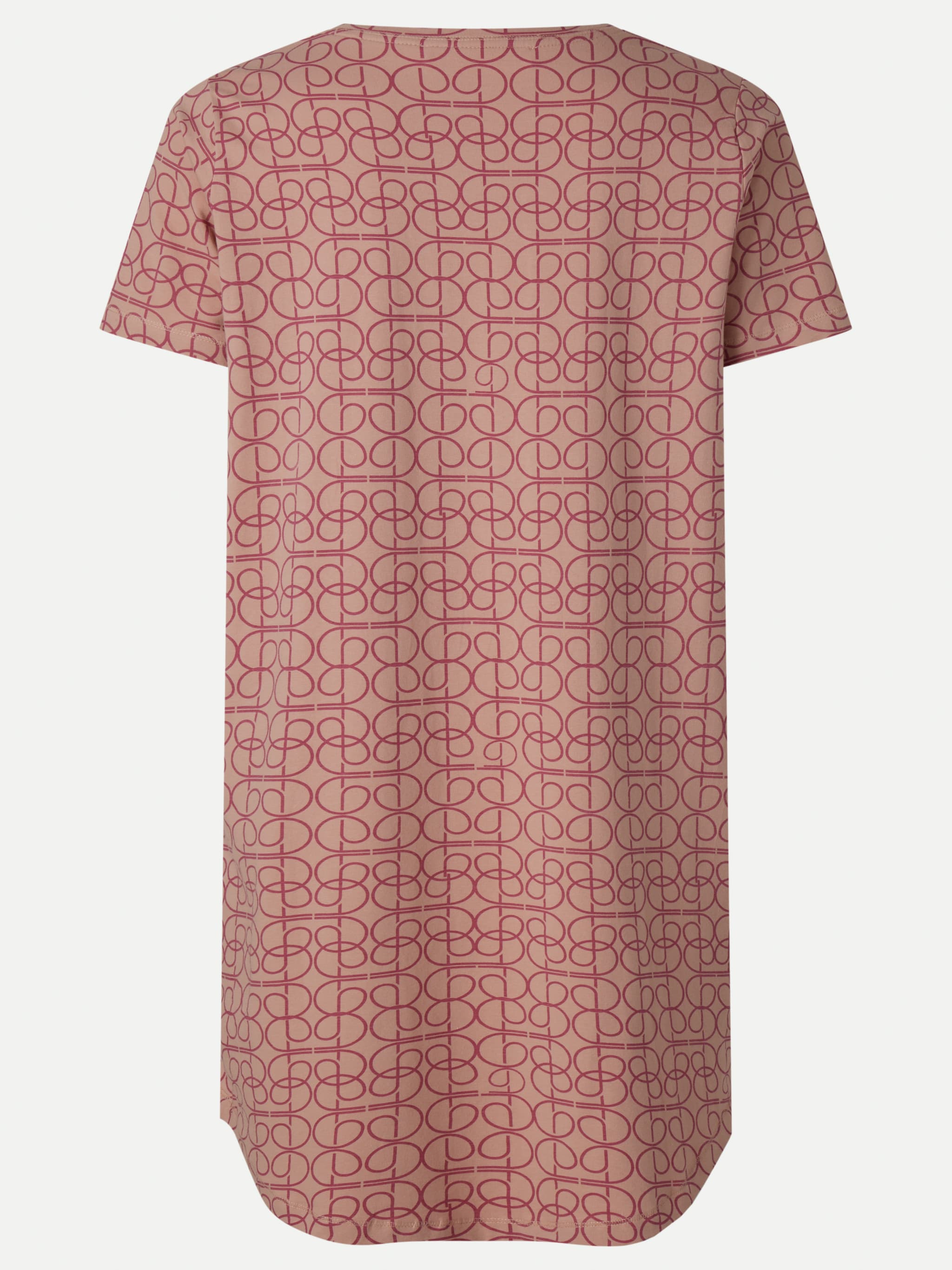 Nachthemd korte mouw - Pink Arabesque