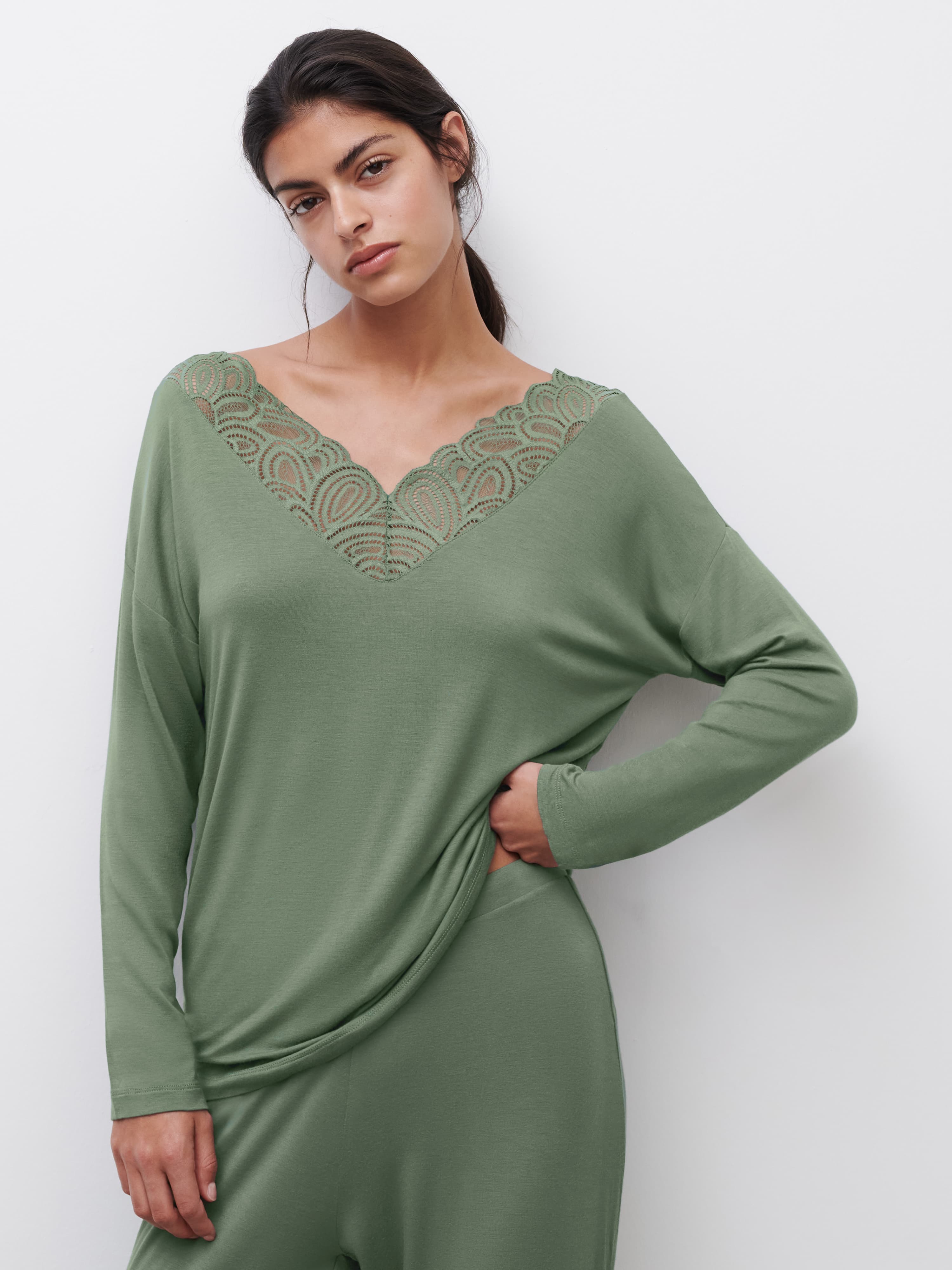 Josie top ls - Chrome grey