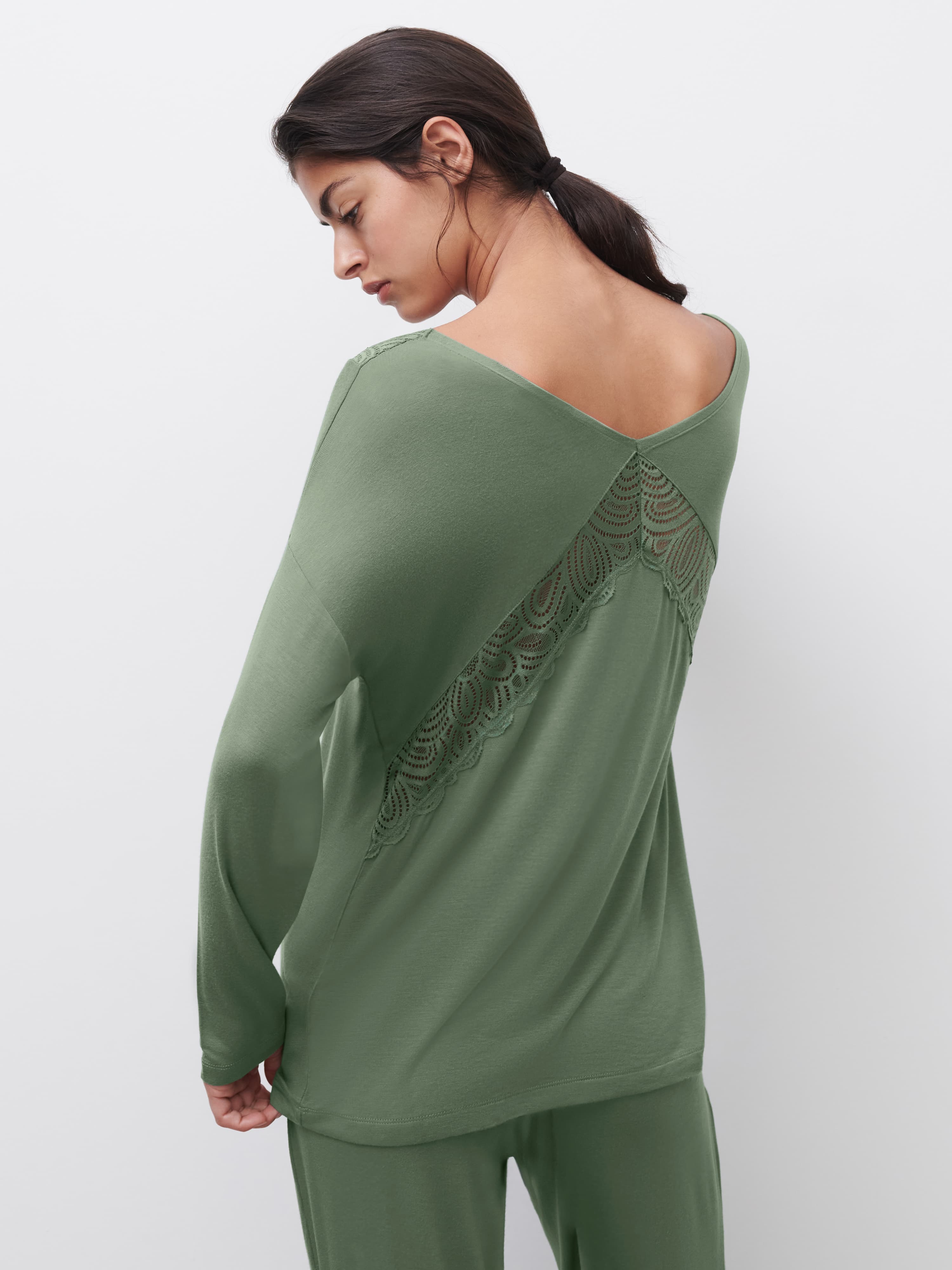 Josie top ls - Chrome grey