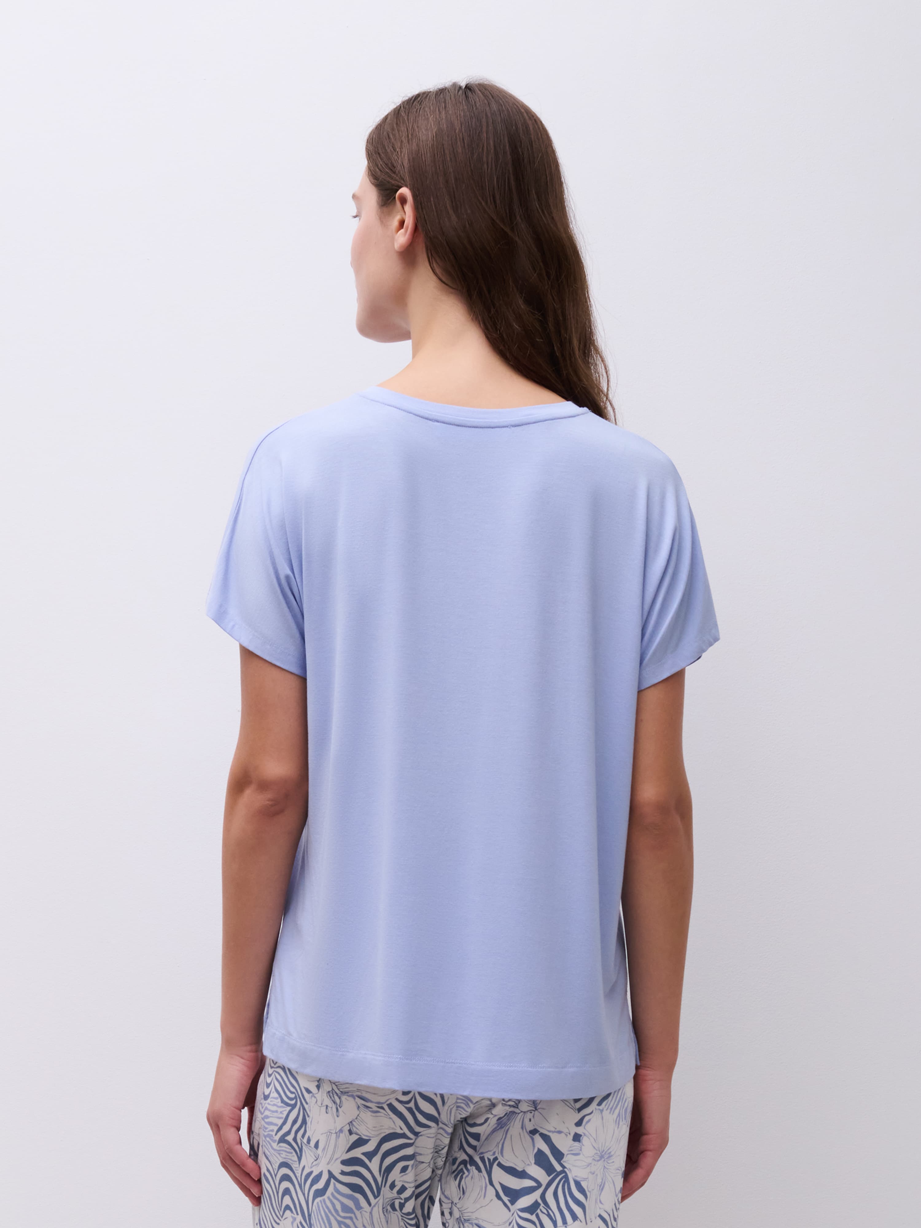 Top korte mouw - Lilac Blue