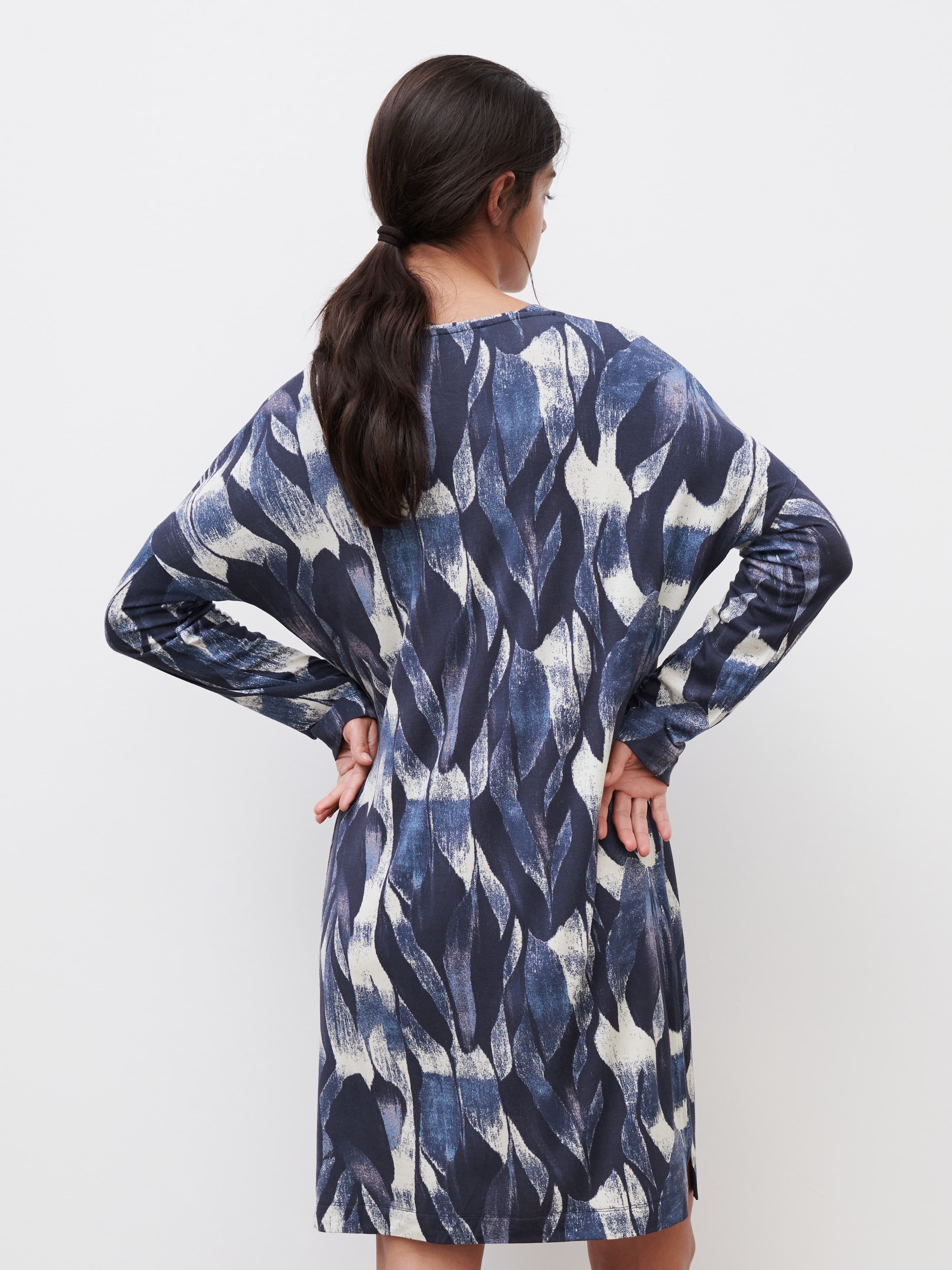 Loraine nightgown ls - Floral print