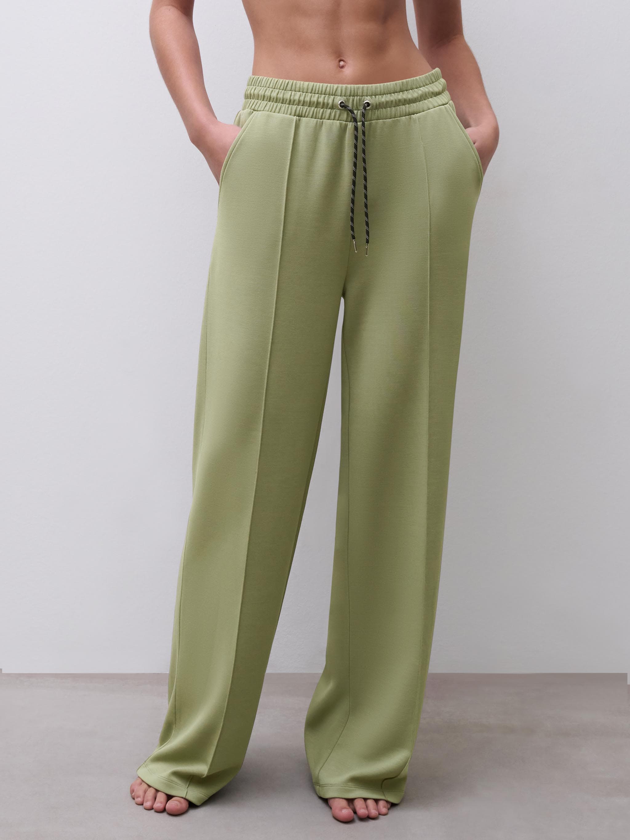 Lange broek - Oil green