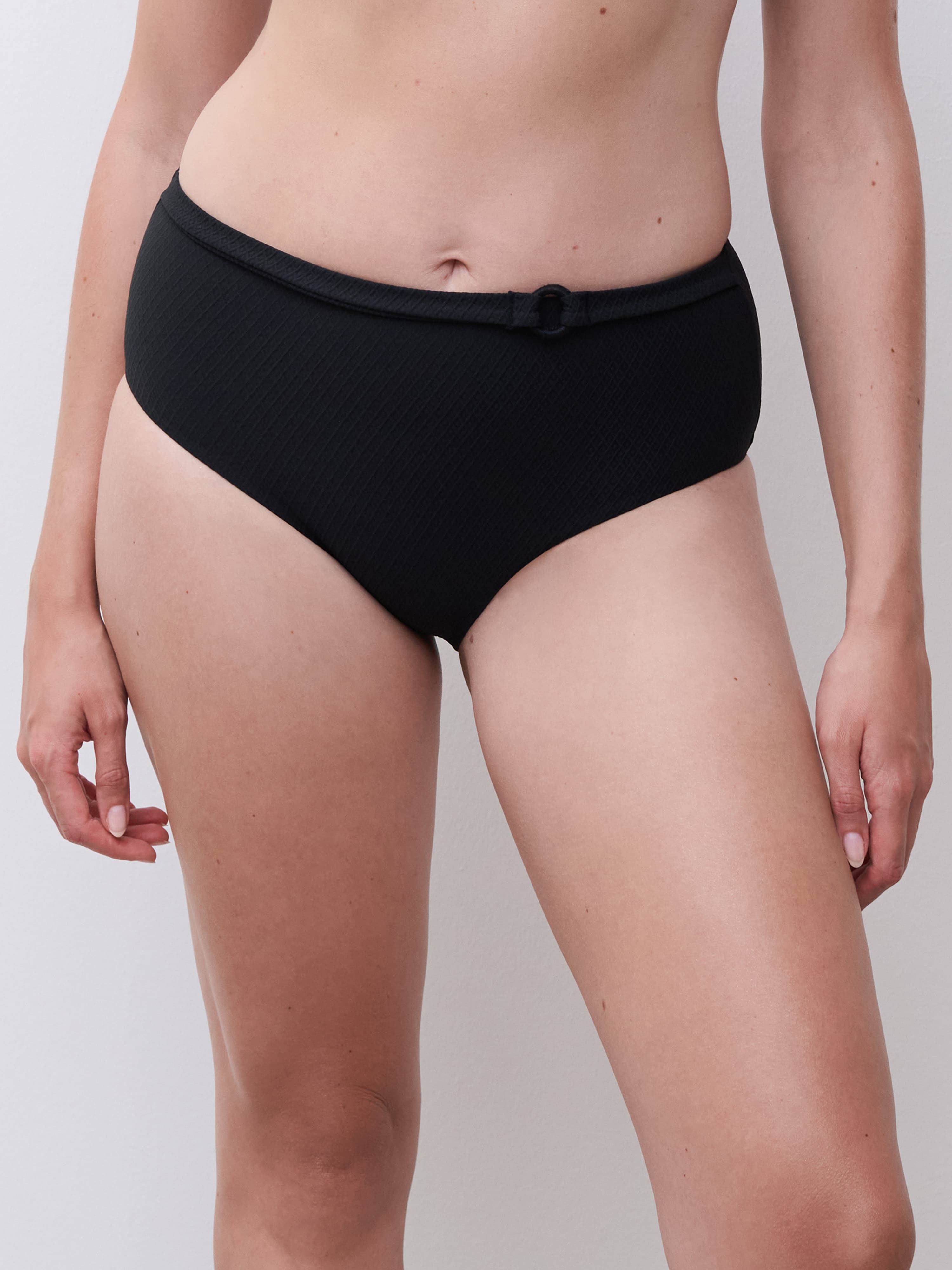 Mid bikini broekje - Zwart