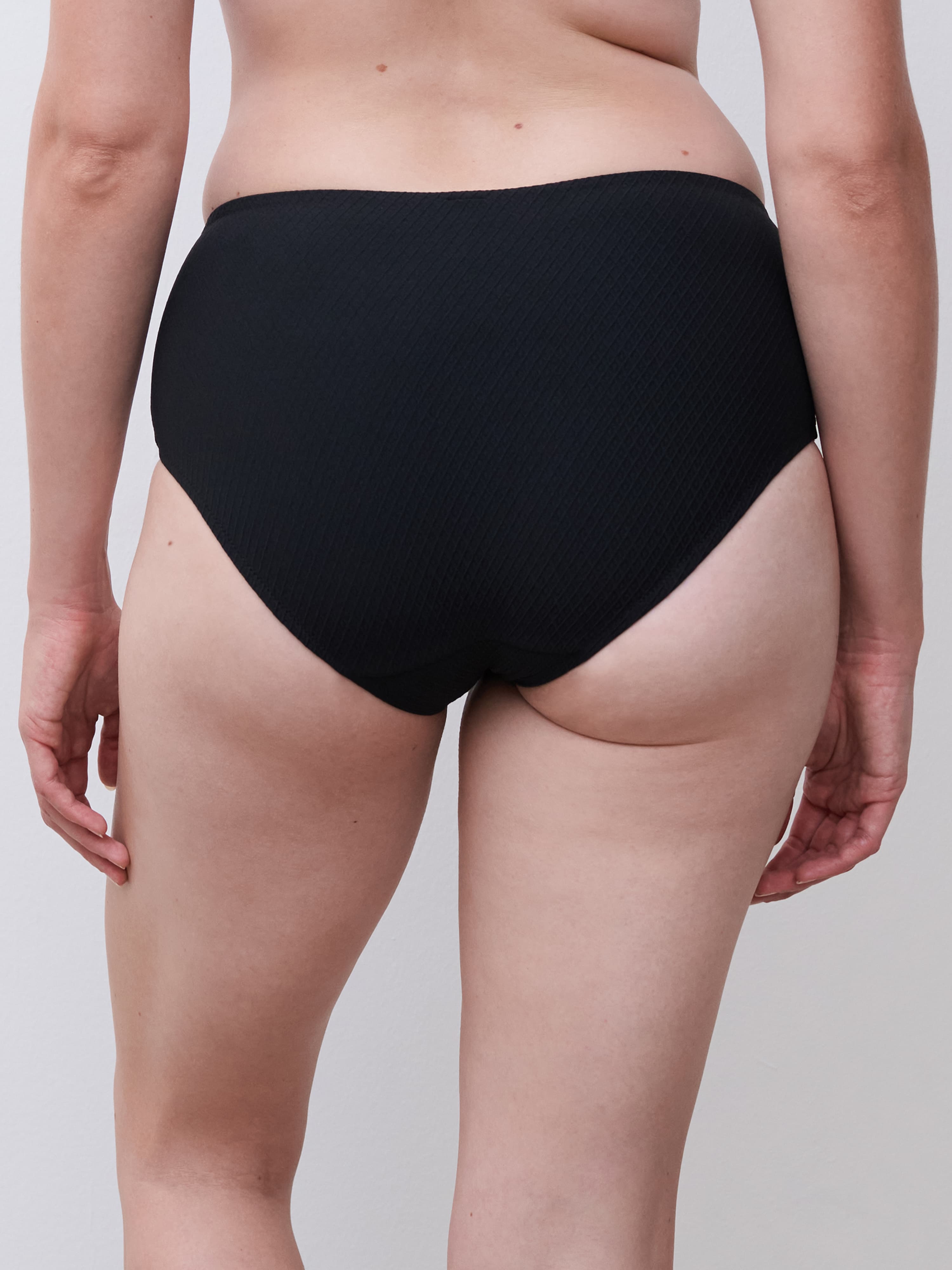 Mid bikini broekje - Zwart
