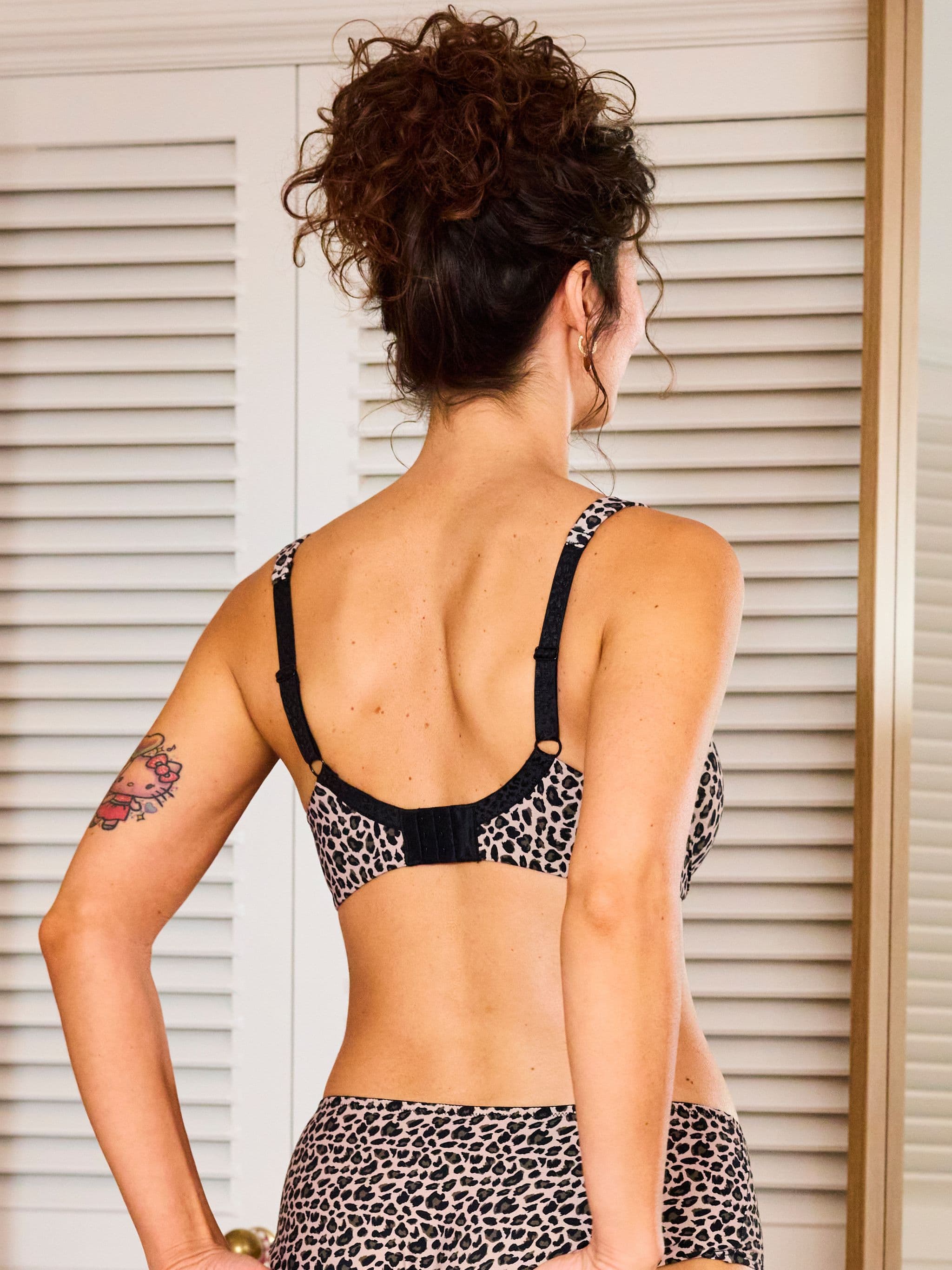 Lindsey T-shirt BH - Safari leopard