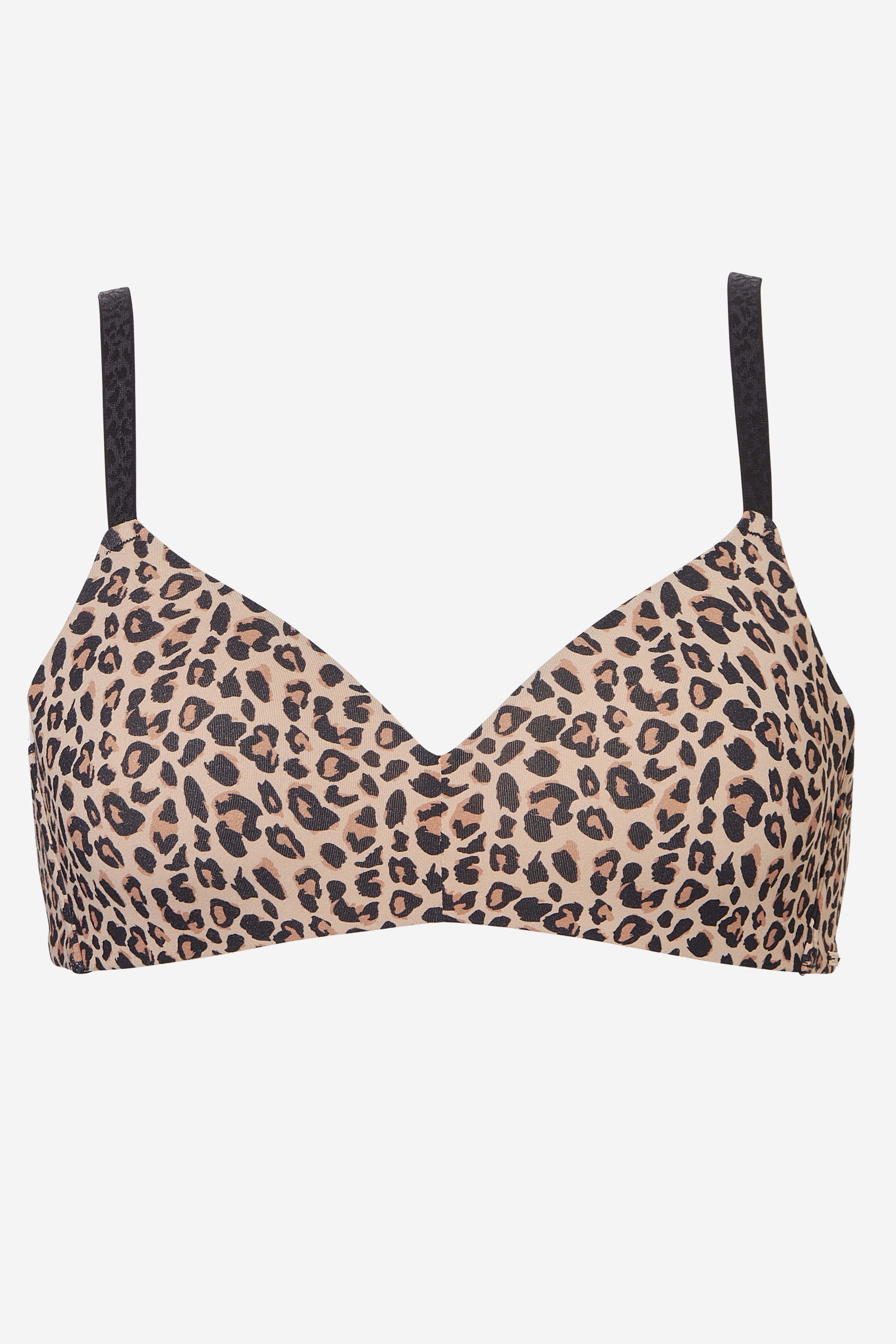 Bibi Voorgevormde BH zonder beugel - Safari leopard