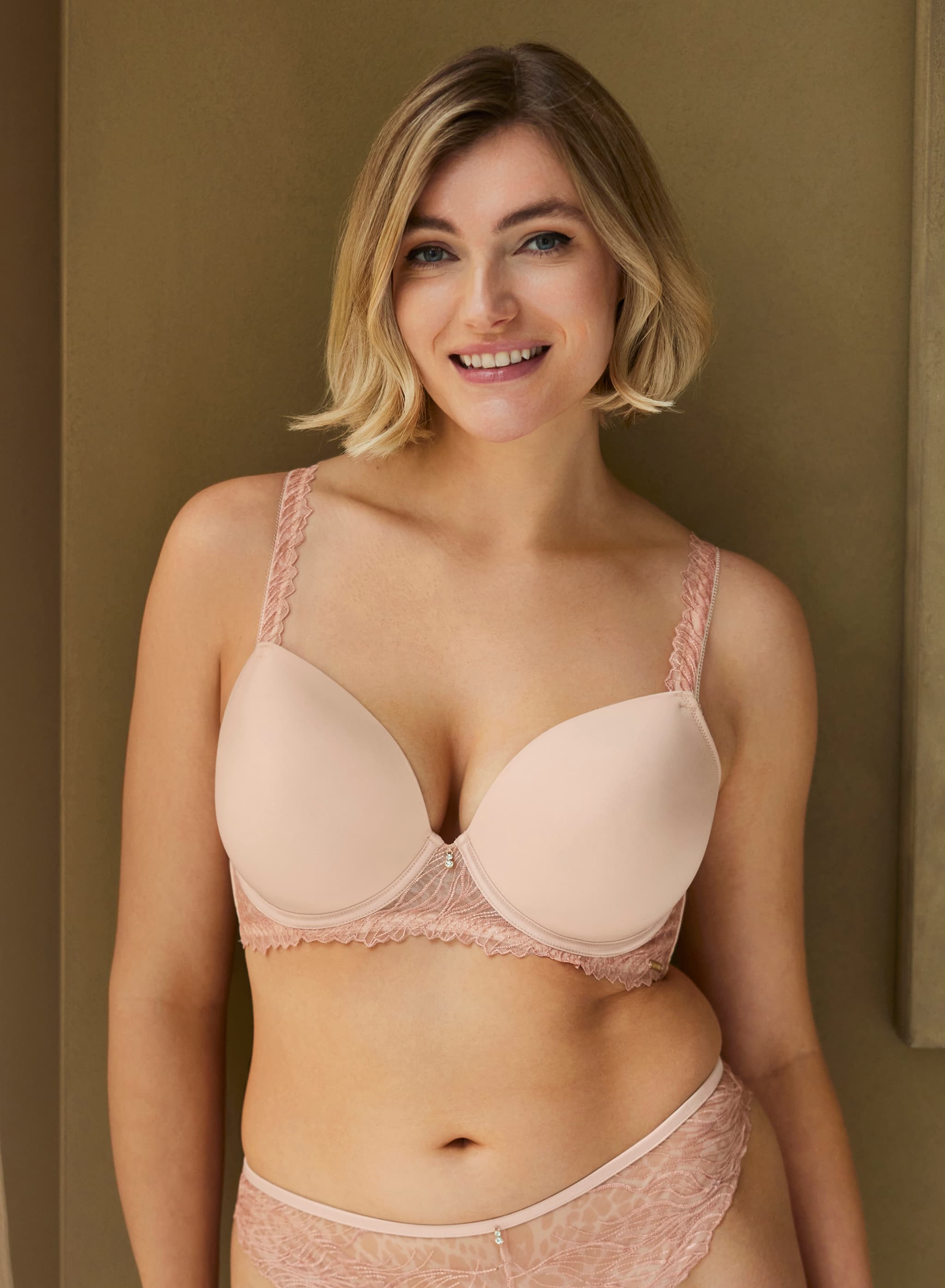 Voorgevormde BH Donna - Peach Animal