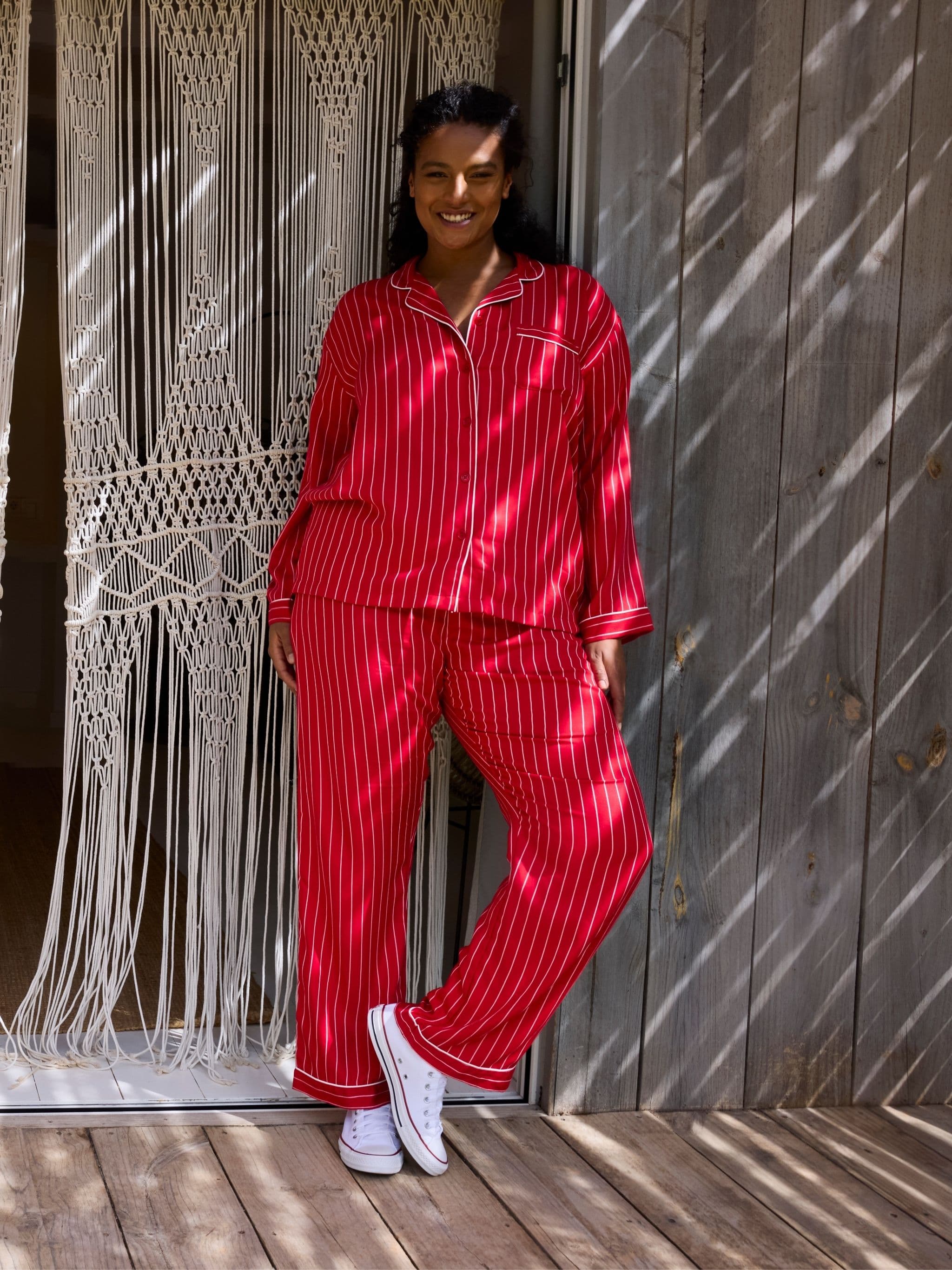 Lange broek - Grey Stripes