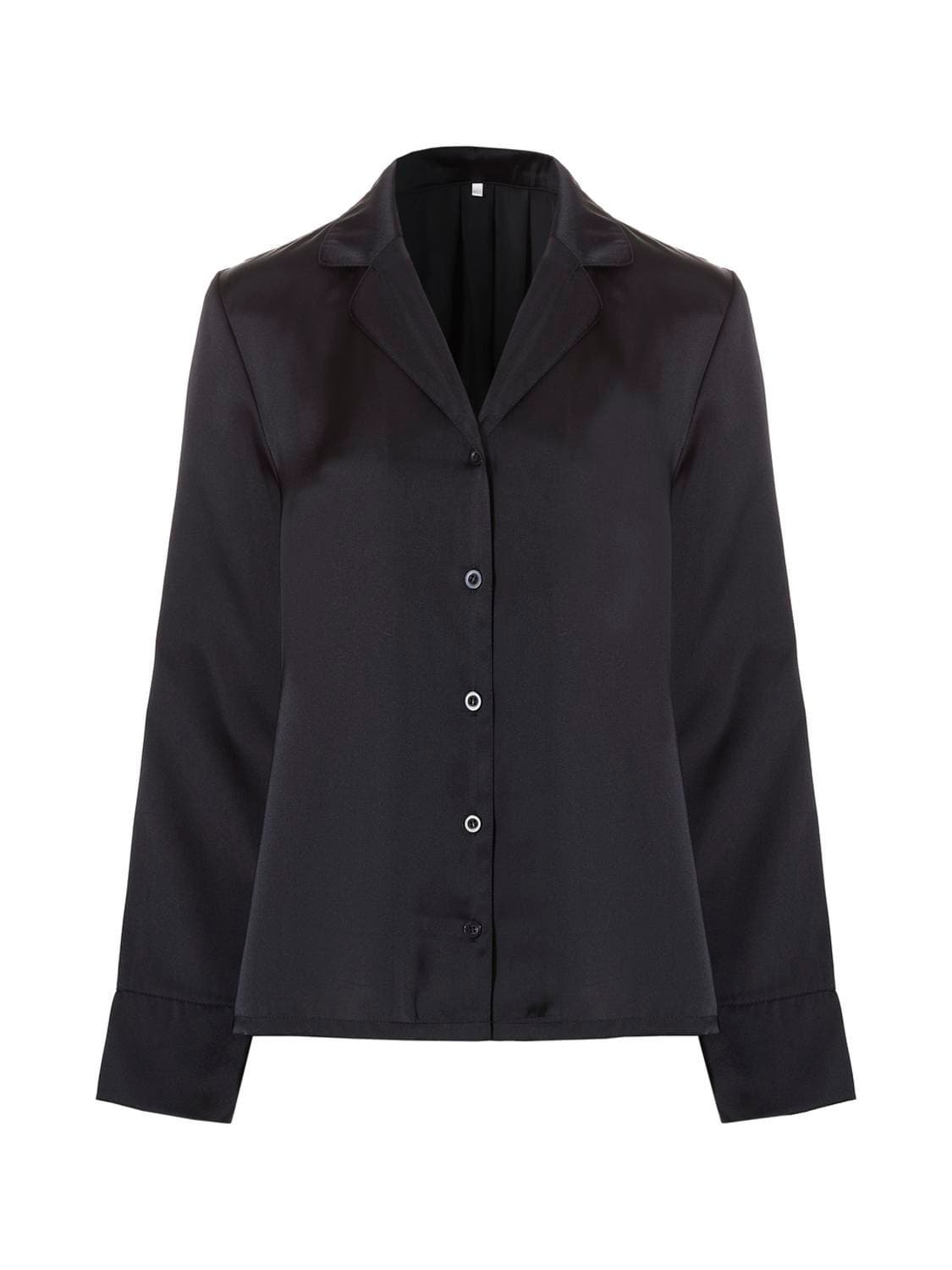Elvira Top LS - Zwart