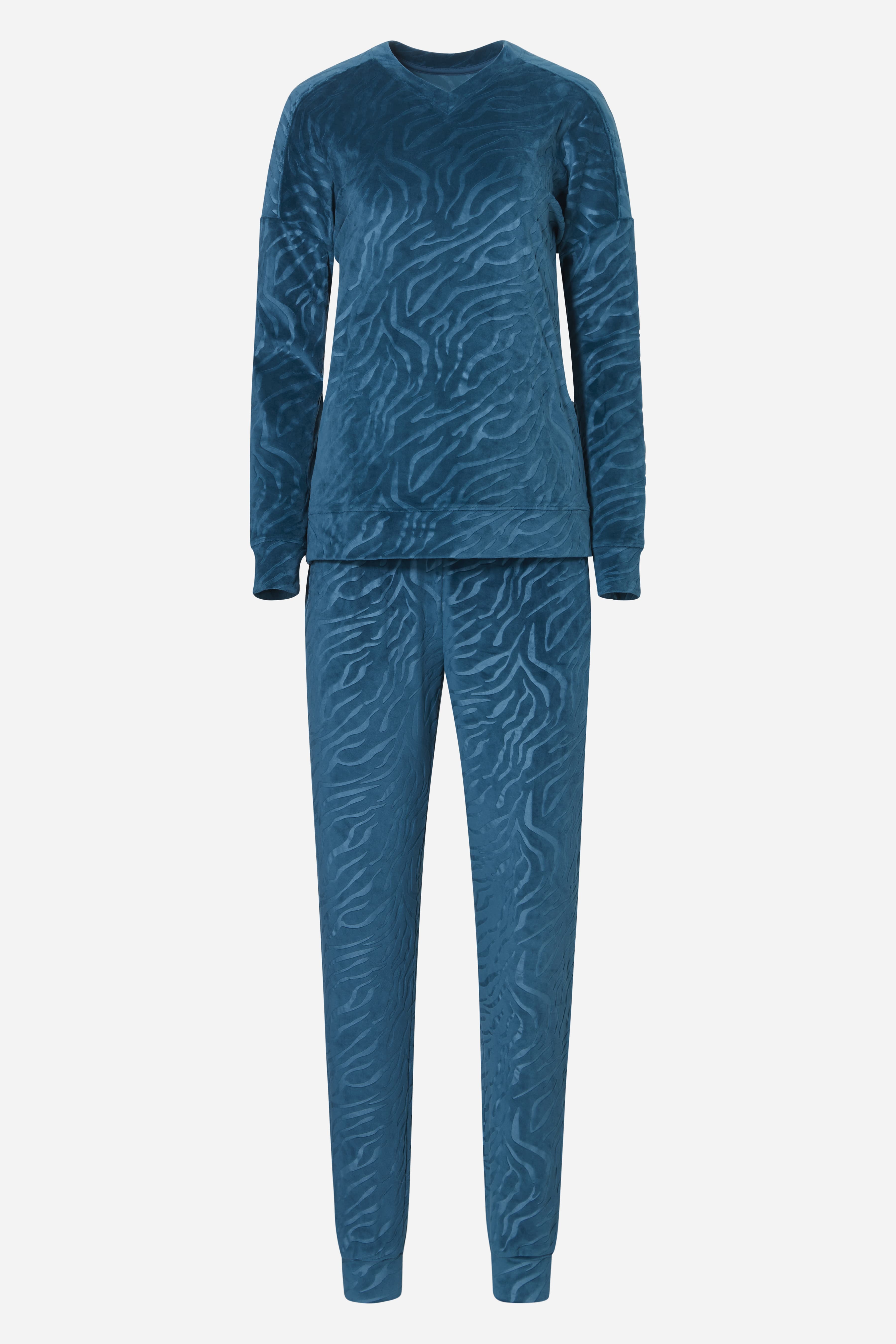 Pyjama lange mouw - Donker Groen