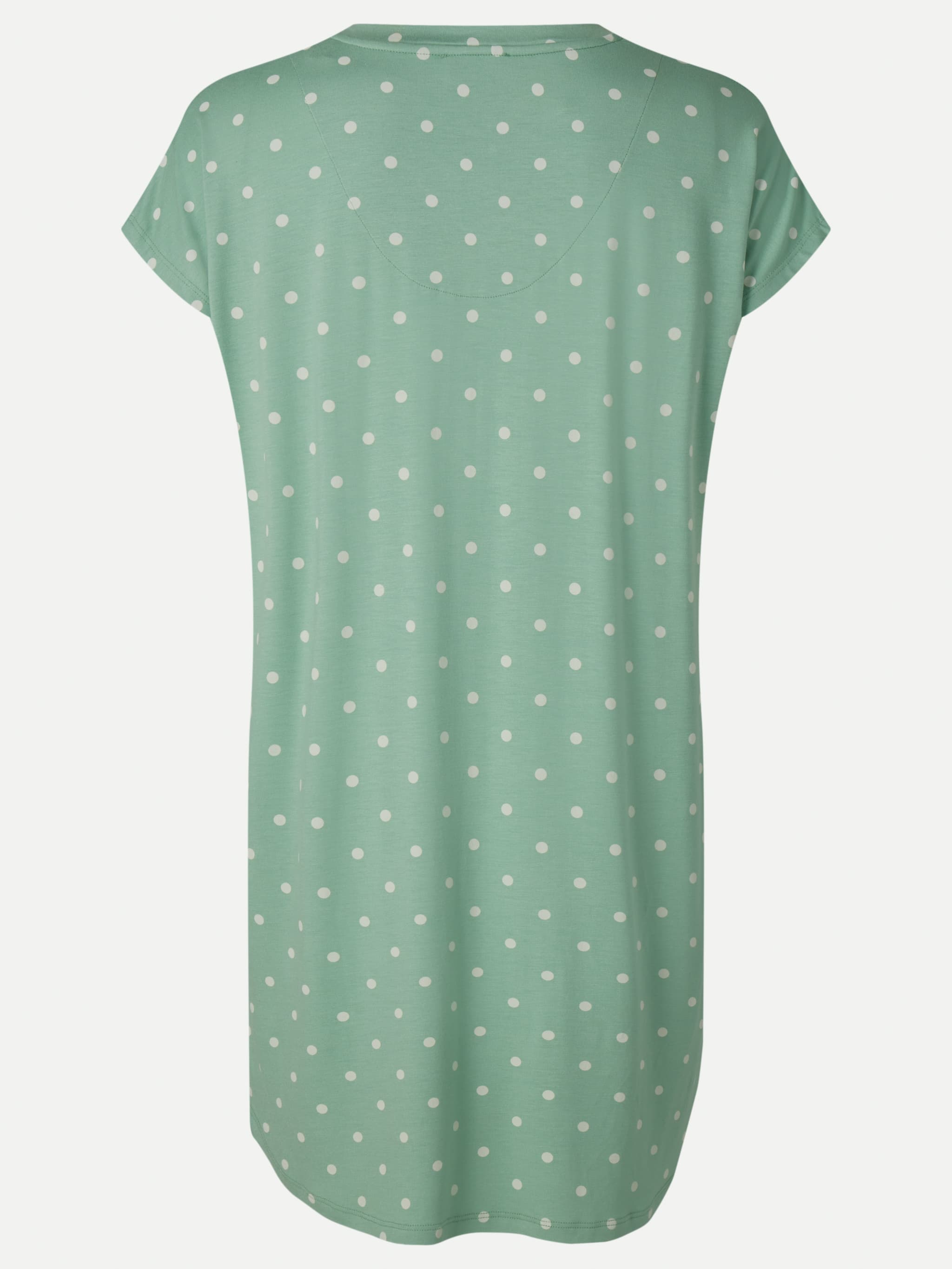 Nachthemd korte mouw - Egret Dots