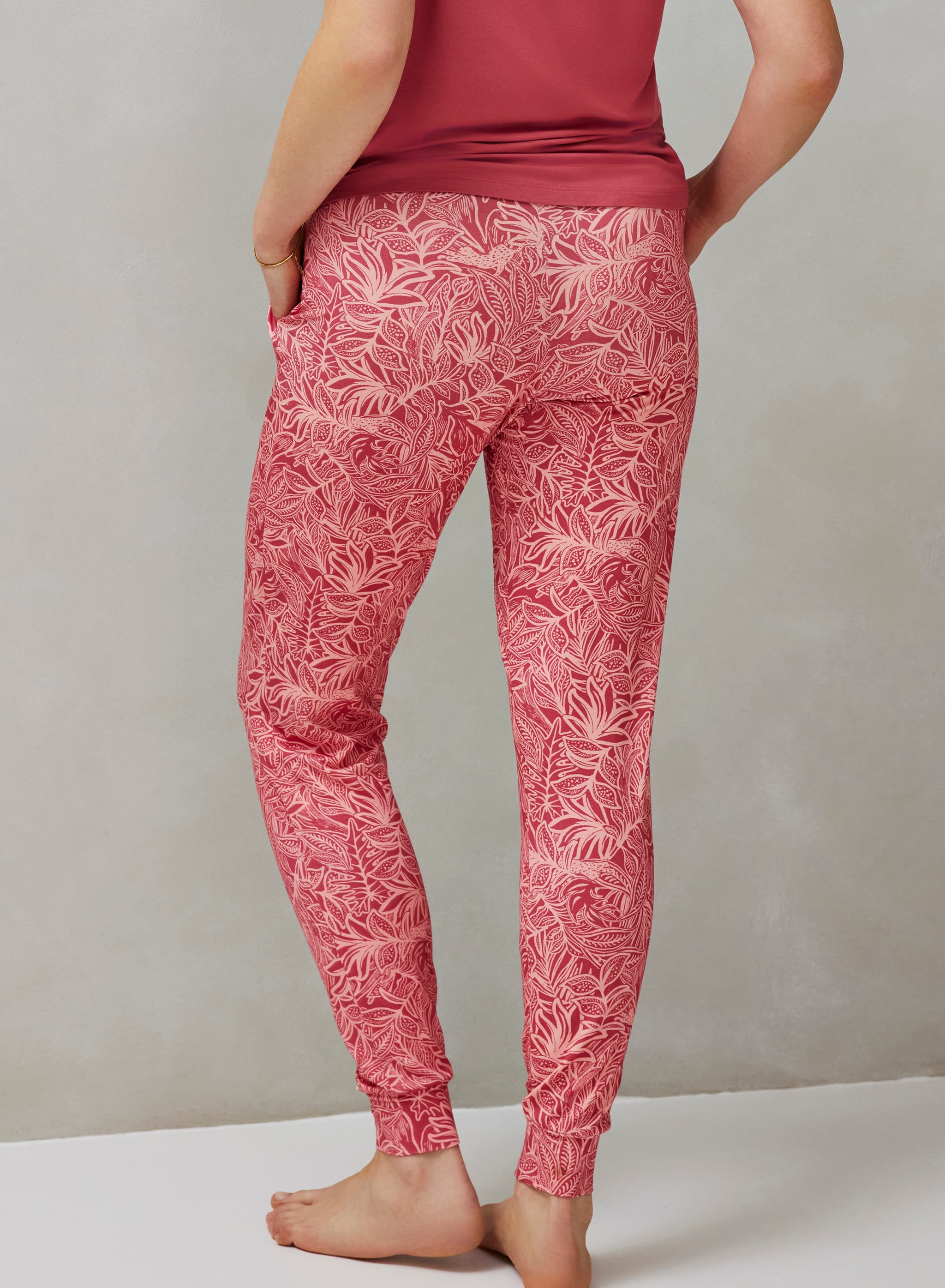 Lange broek - Pink Jungle