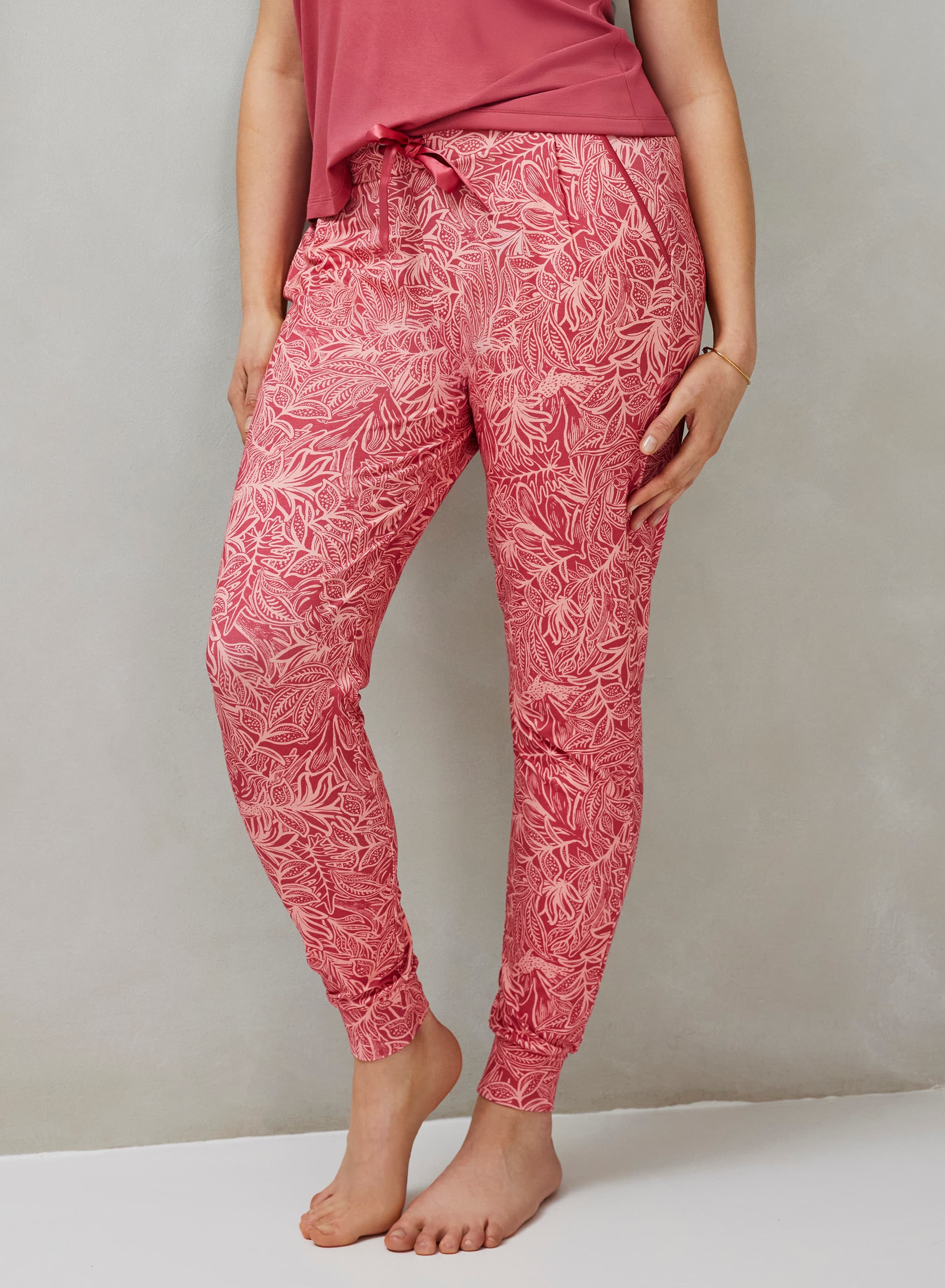 Lange broek - Pink Jungle