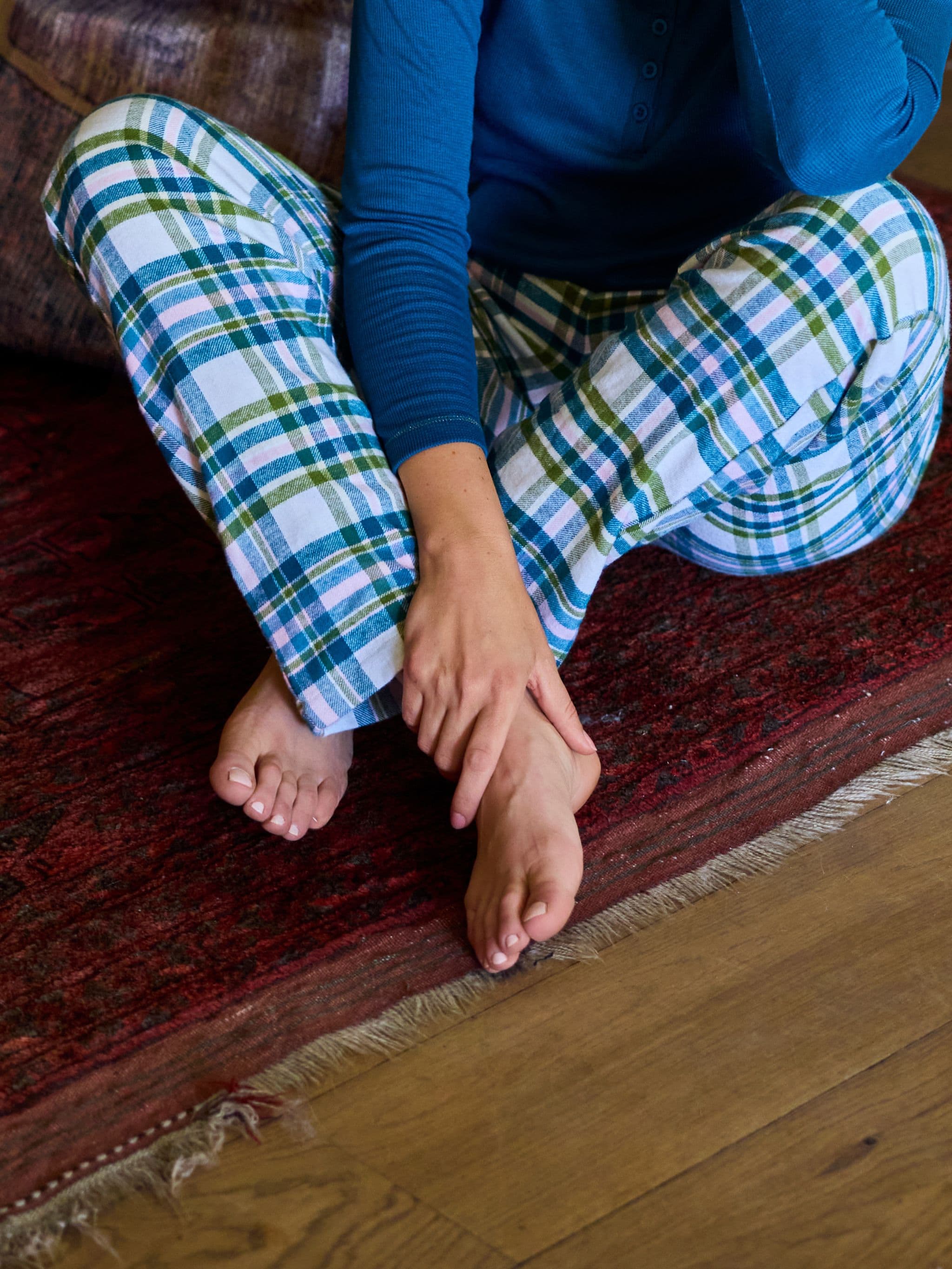 Lange broek - Blue Bird Checks