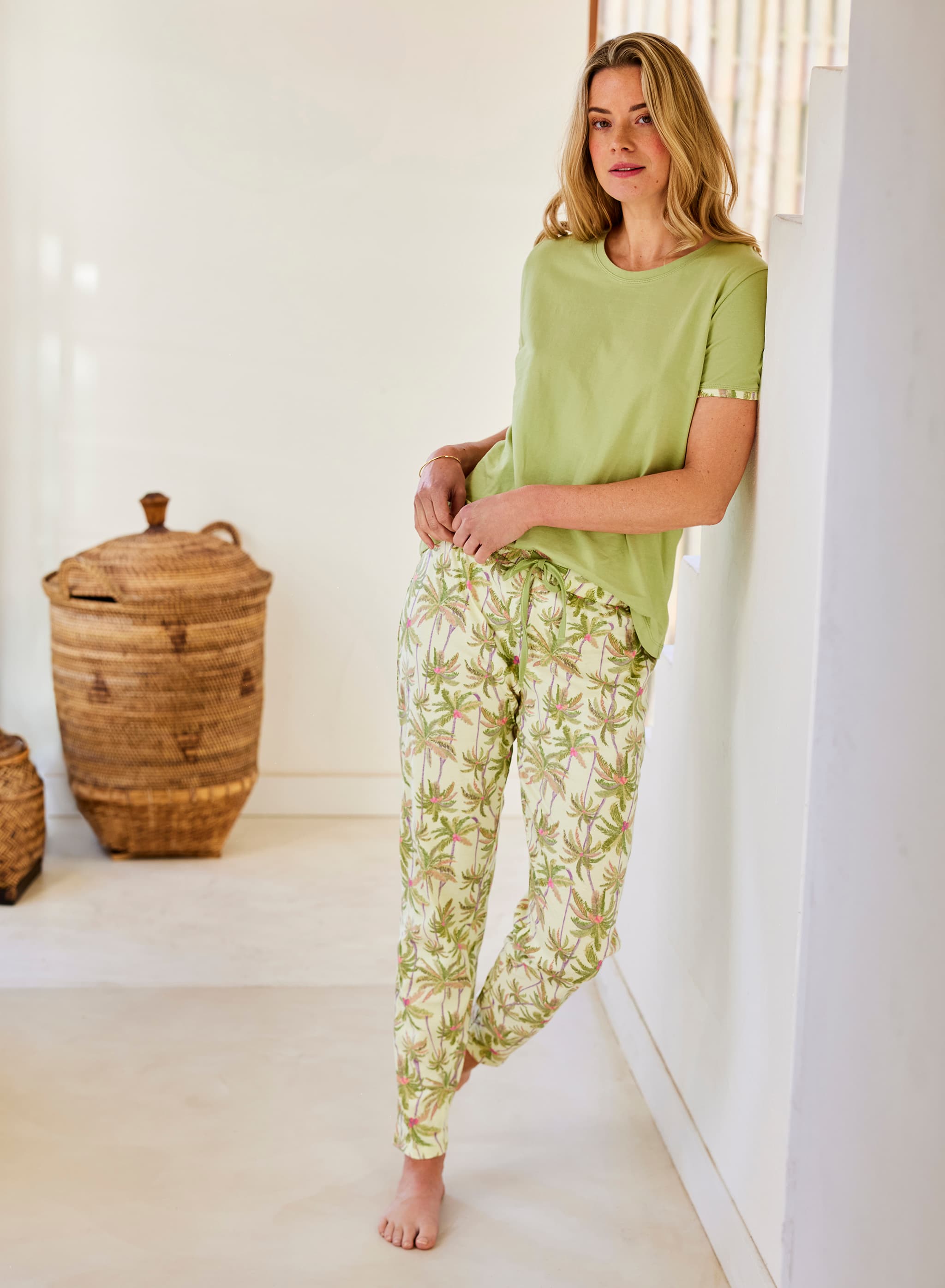 Top korte mouw - Coco palm