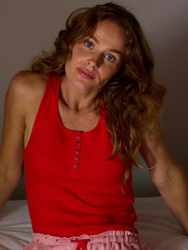 LIVERA RIBBED ESSENTIALS – Singlet