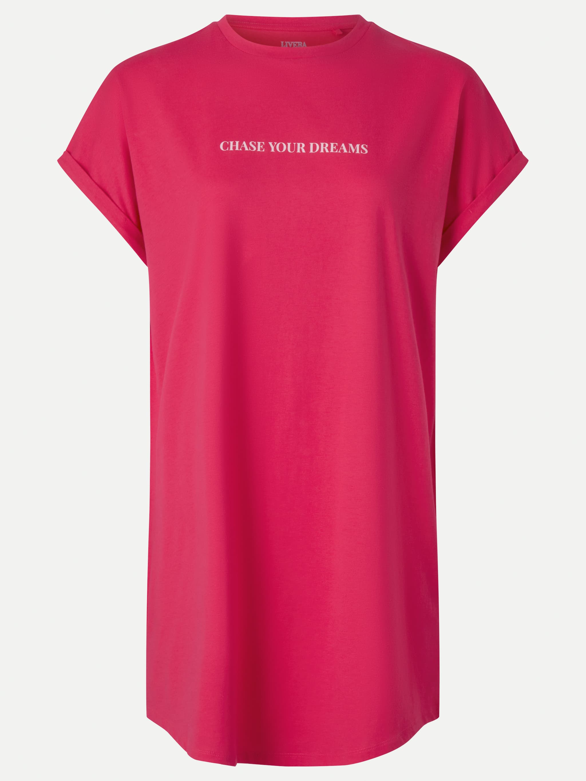 Nachthemd korte mouw - Raspberry