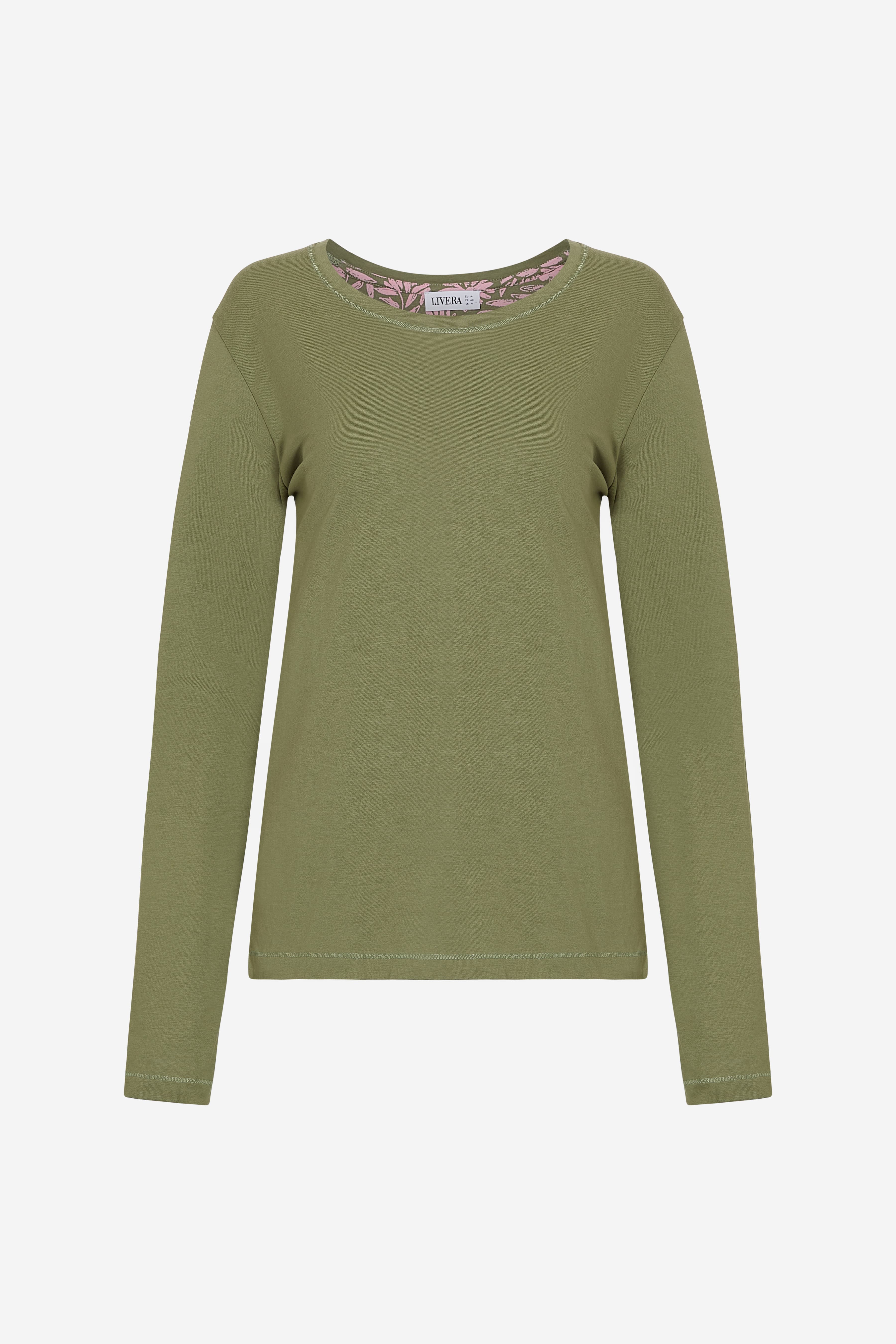 Top lange mouw - Burnt Olive