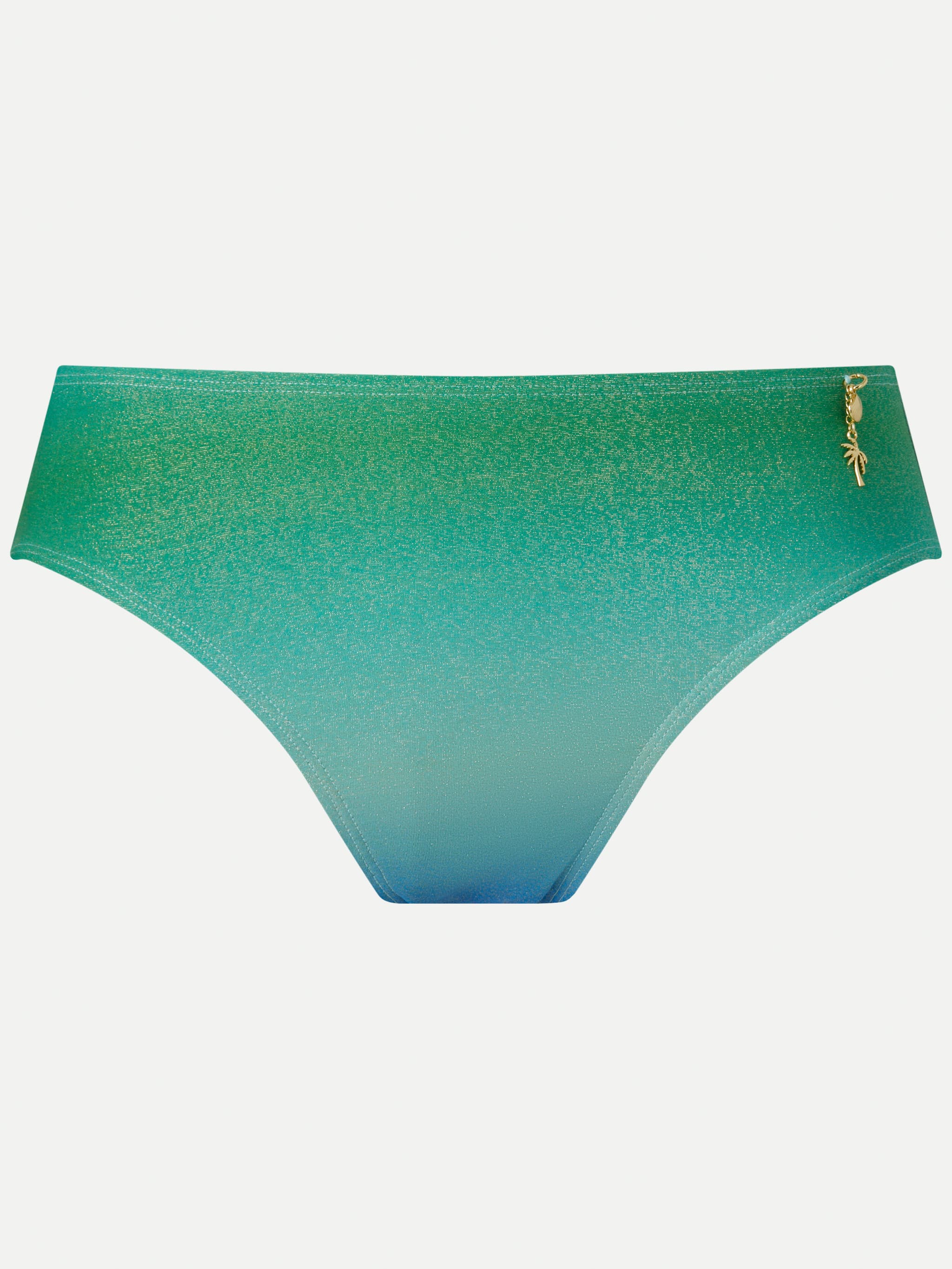 Mid Bikinibroekje - Green blue gradient
