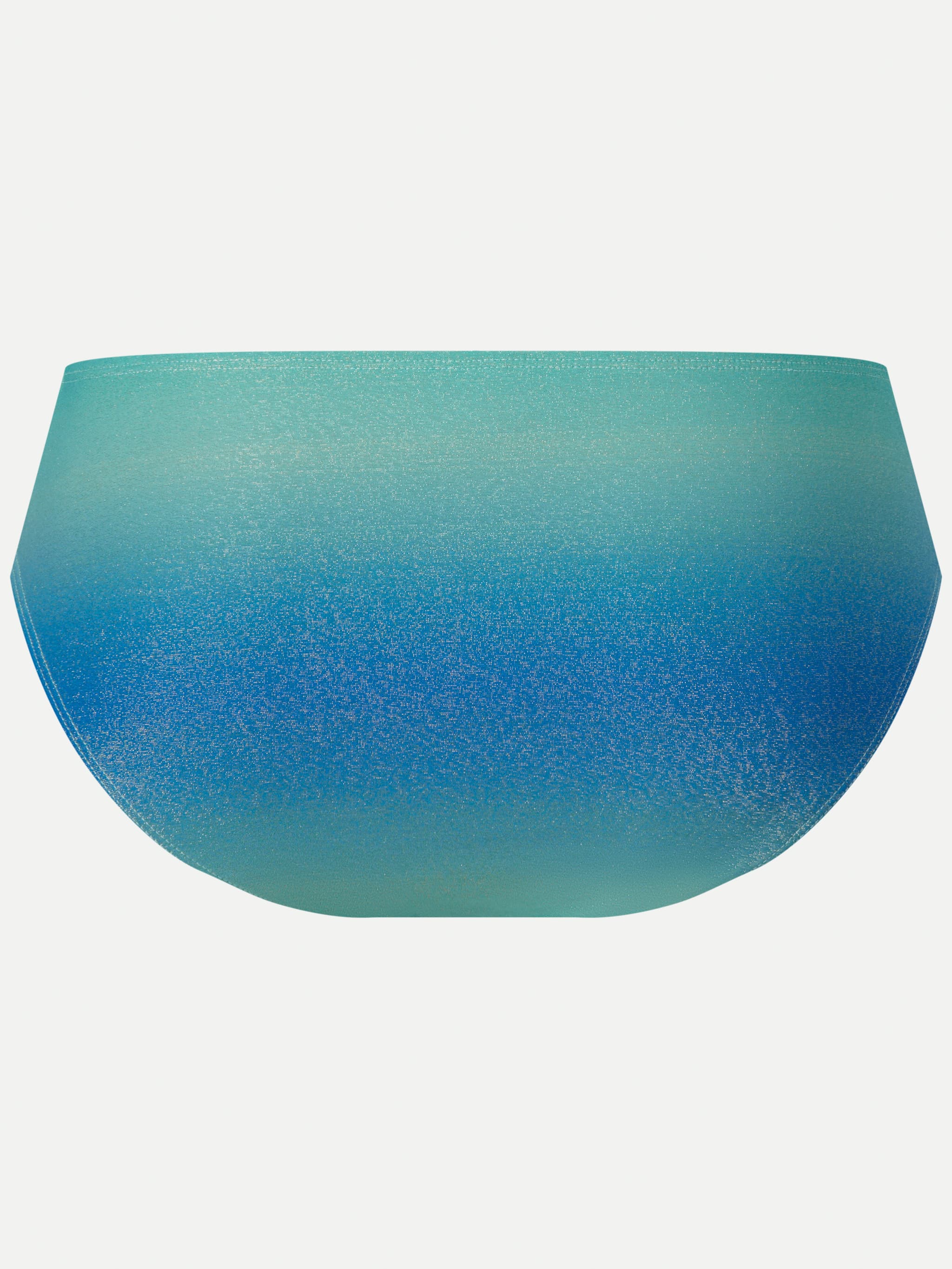 Mid Bikinibroekje - Green blue gradient
