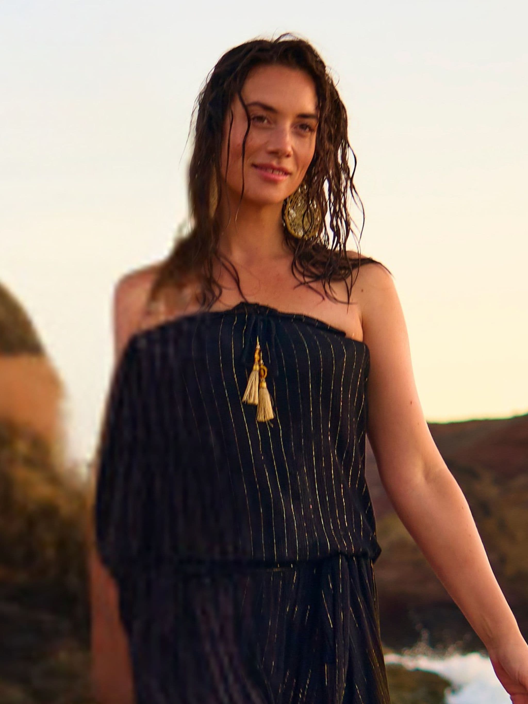 Victoria Top - Zwart
