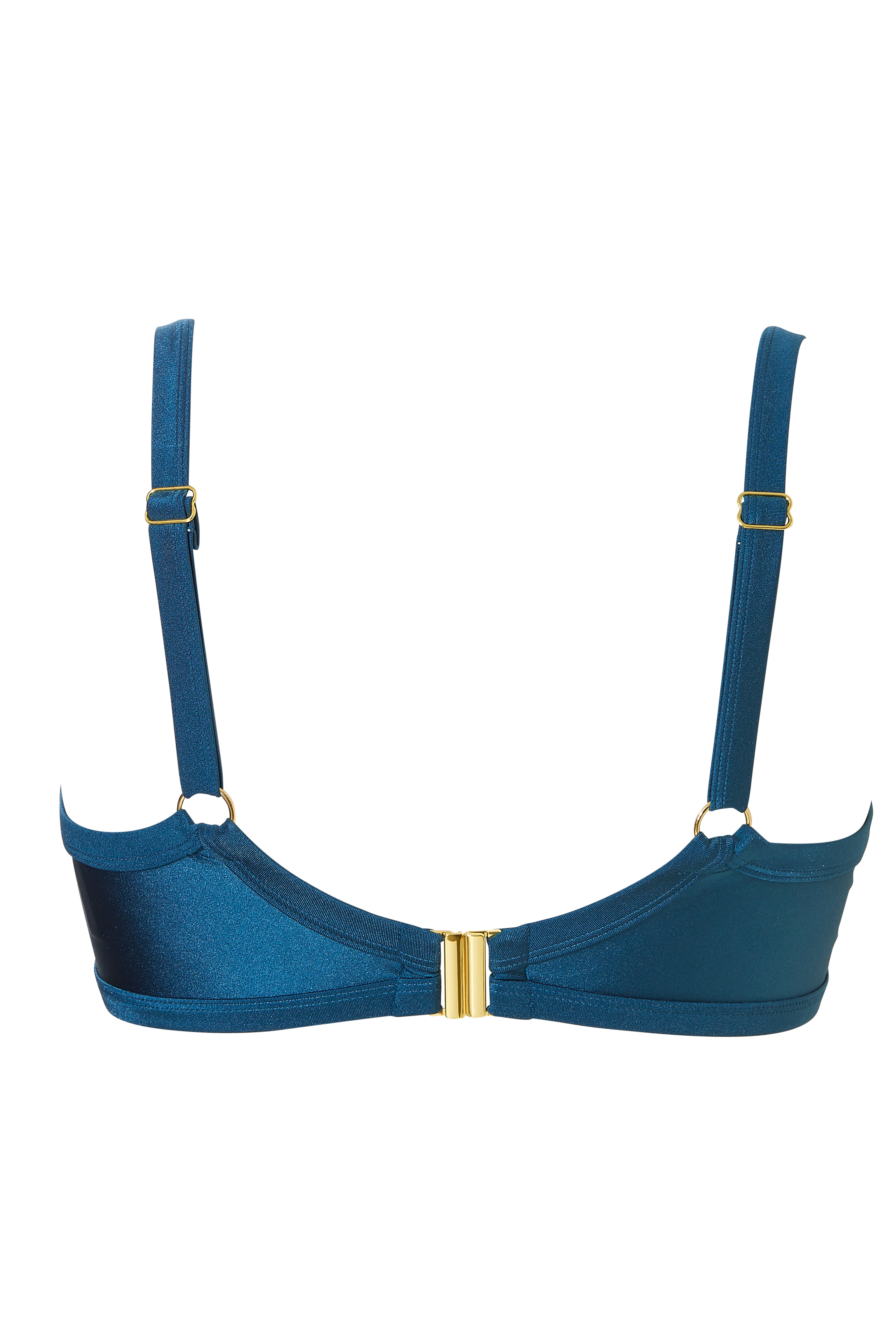 Bindi Bikini Top - Ming Blue