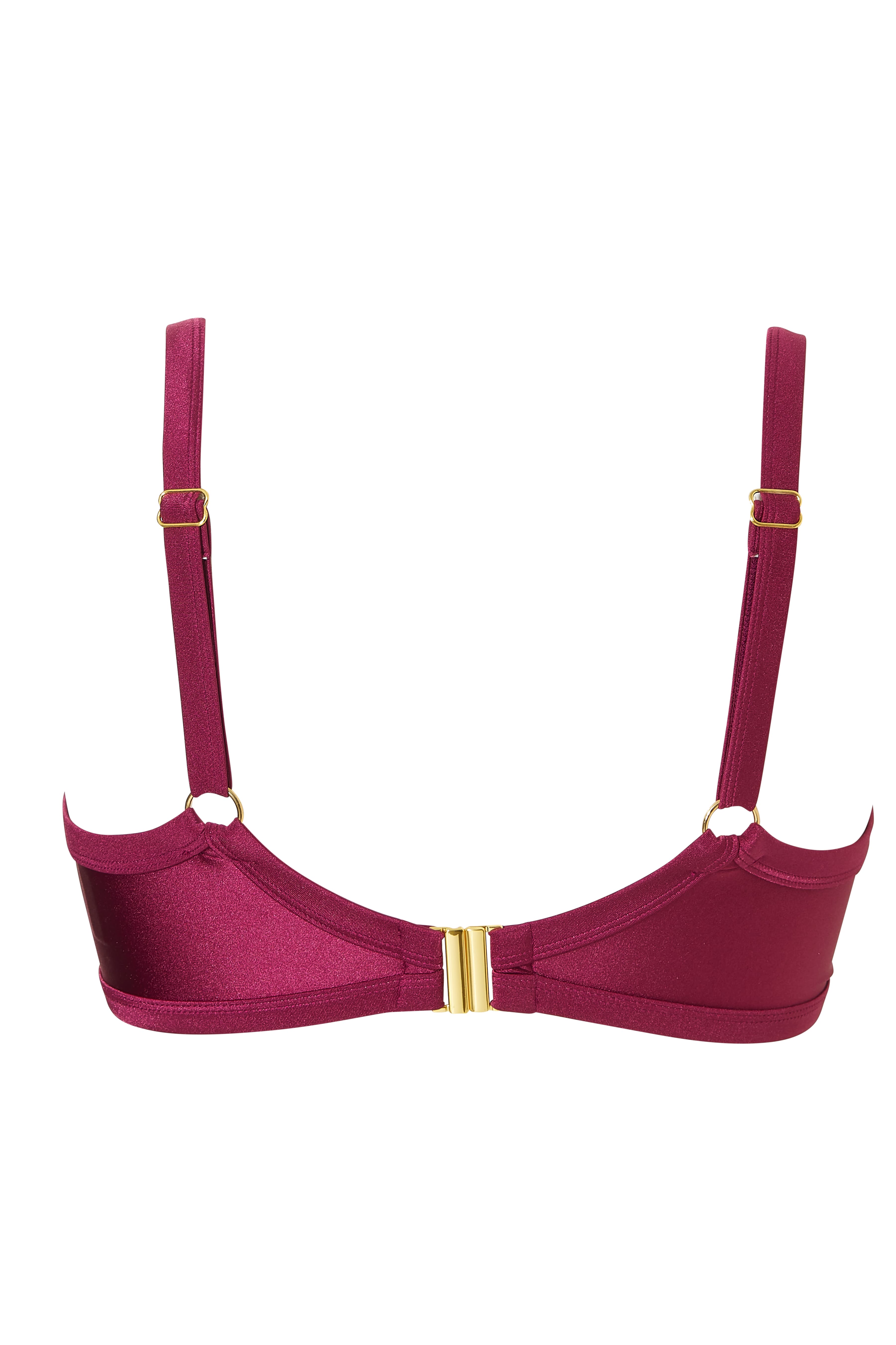 Bindi Bikini Top - Ruby Pink
