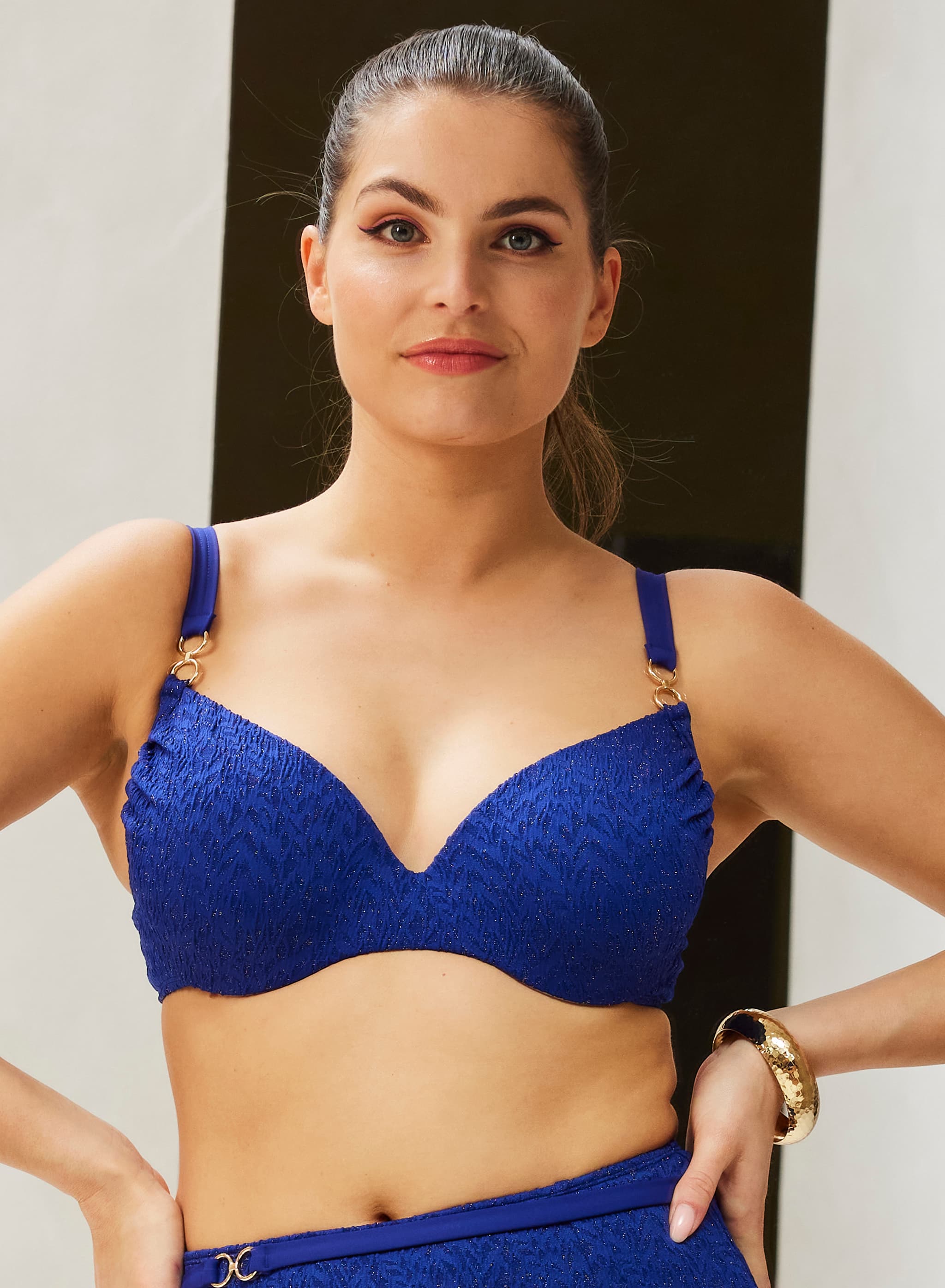 Donna bikinitop - Bleu navy