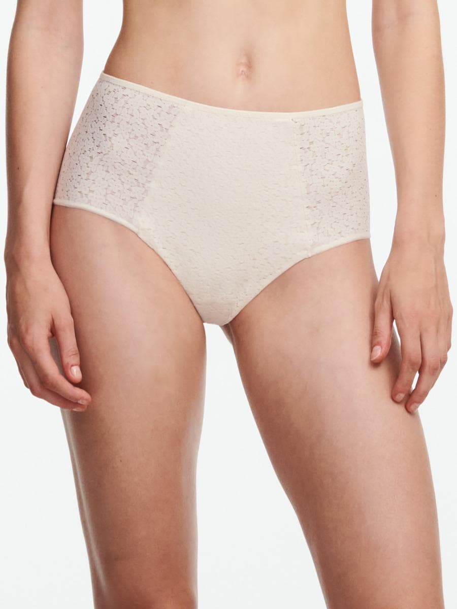 Hoge taille slip - Talc