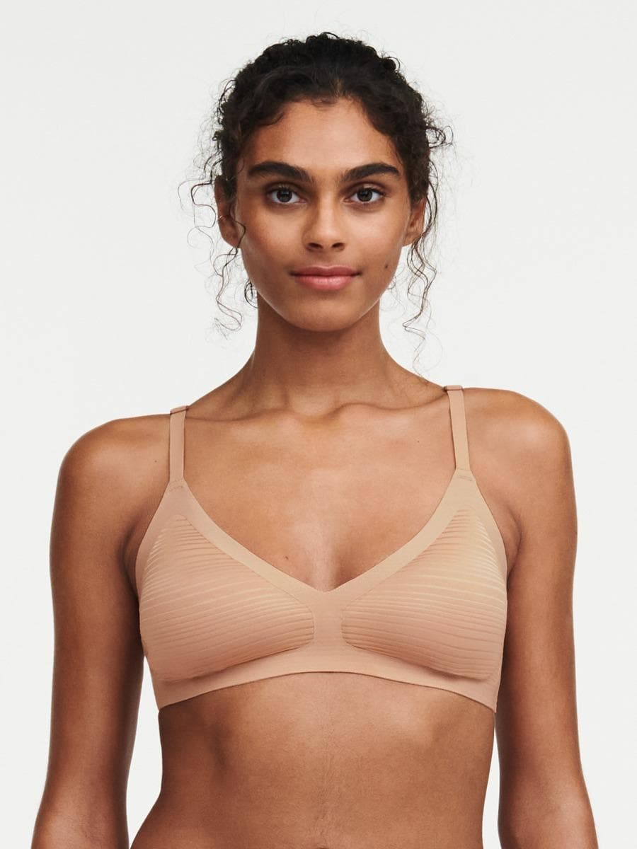 SoftStretch Padded Bralette - Clay Nude