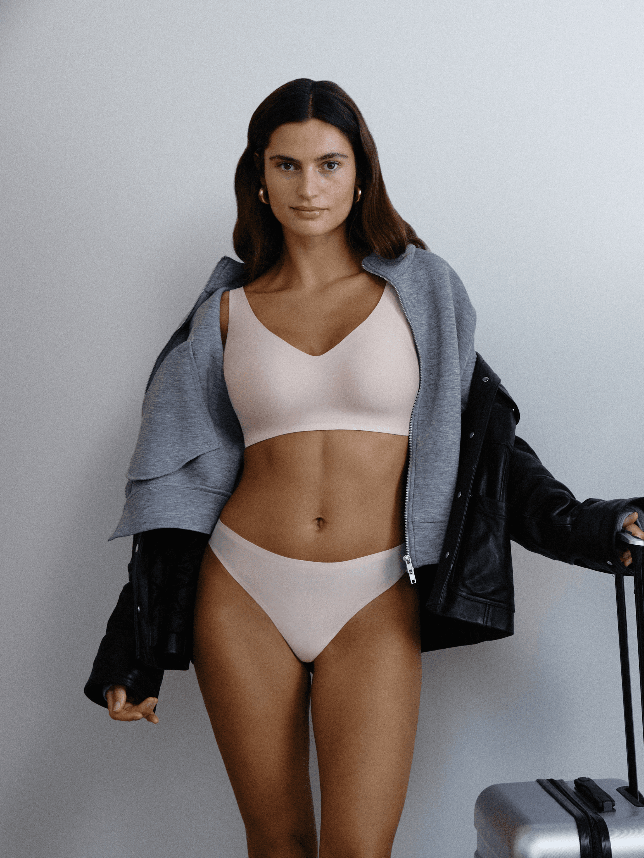 V-neck top