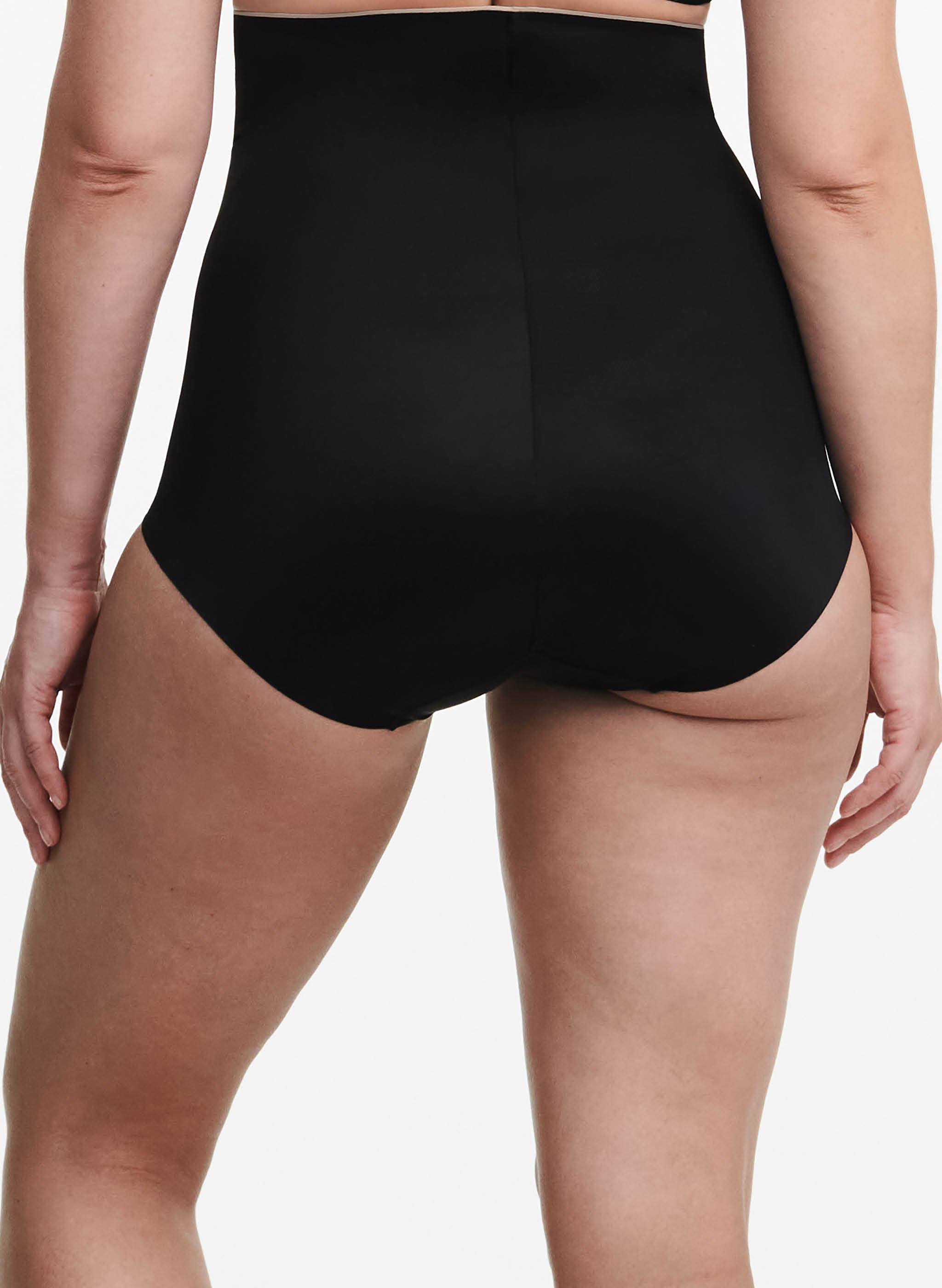Corrigerende Hoge Taille Slip - Zwart