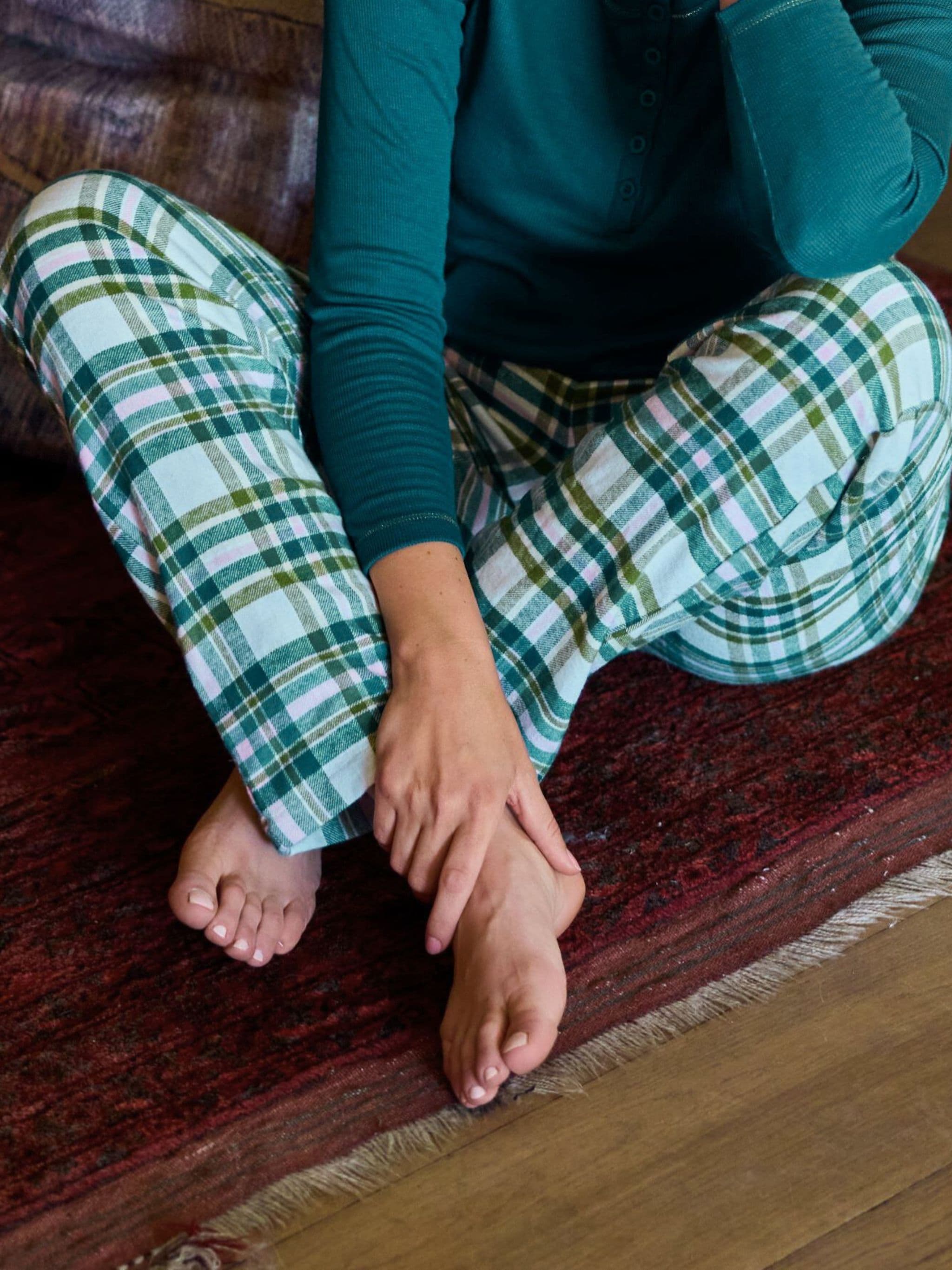 Lange broek - Blue Bird Checks