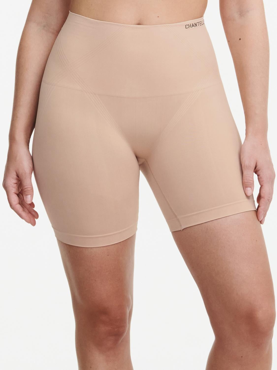 Smooth Comfort  Shapewear - High waist Mid Thigh Short - Clay Nude