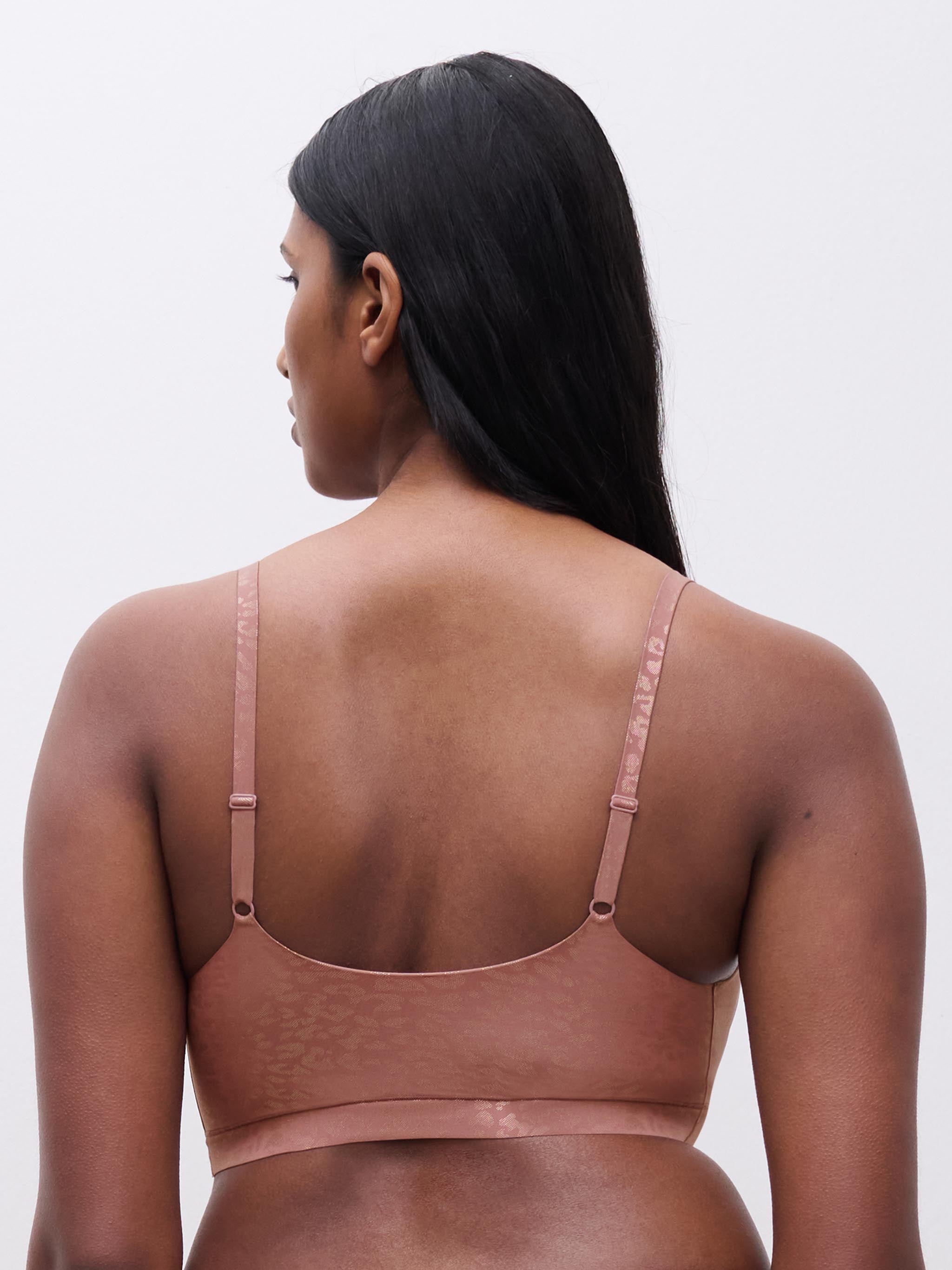 Softstretch Padded Bralette - Pink Leo Shimmer