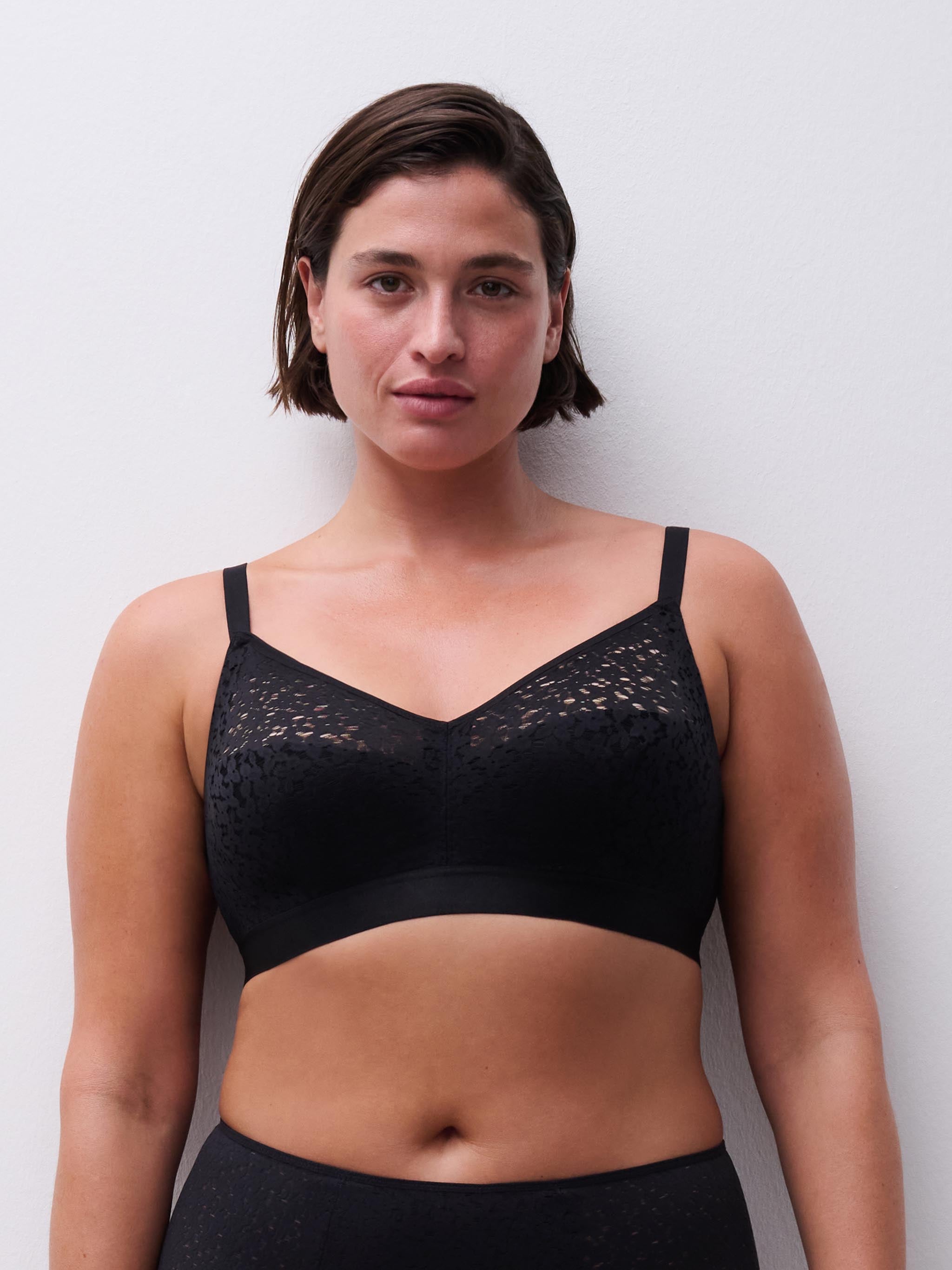 Beugelloze BH - Zwart