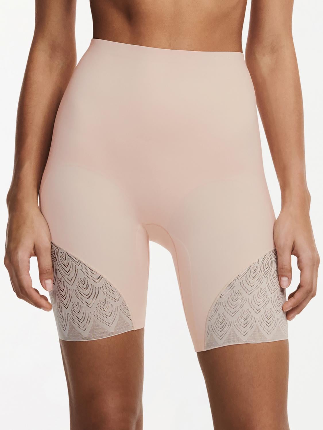 Corrigerende Hoge Taille Slip met Pijpjes - Goudkleurig Beige