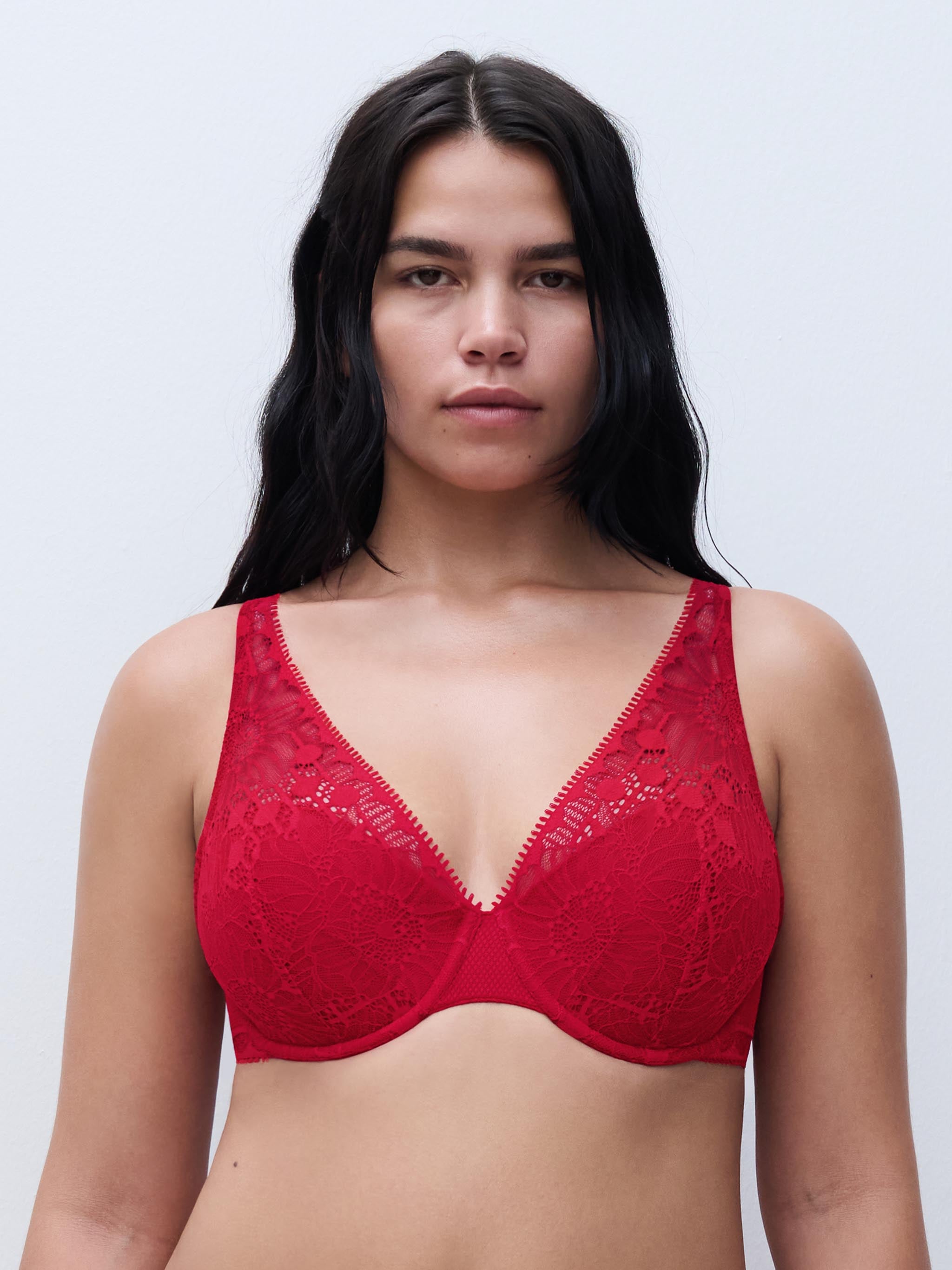 Plunge BH - Poppy Red