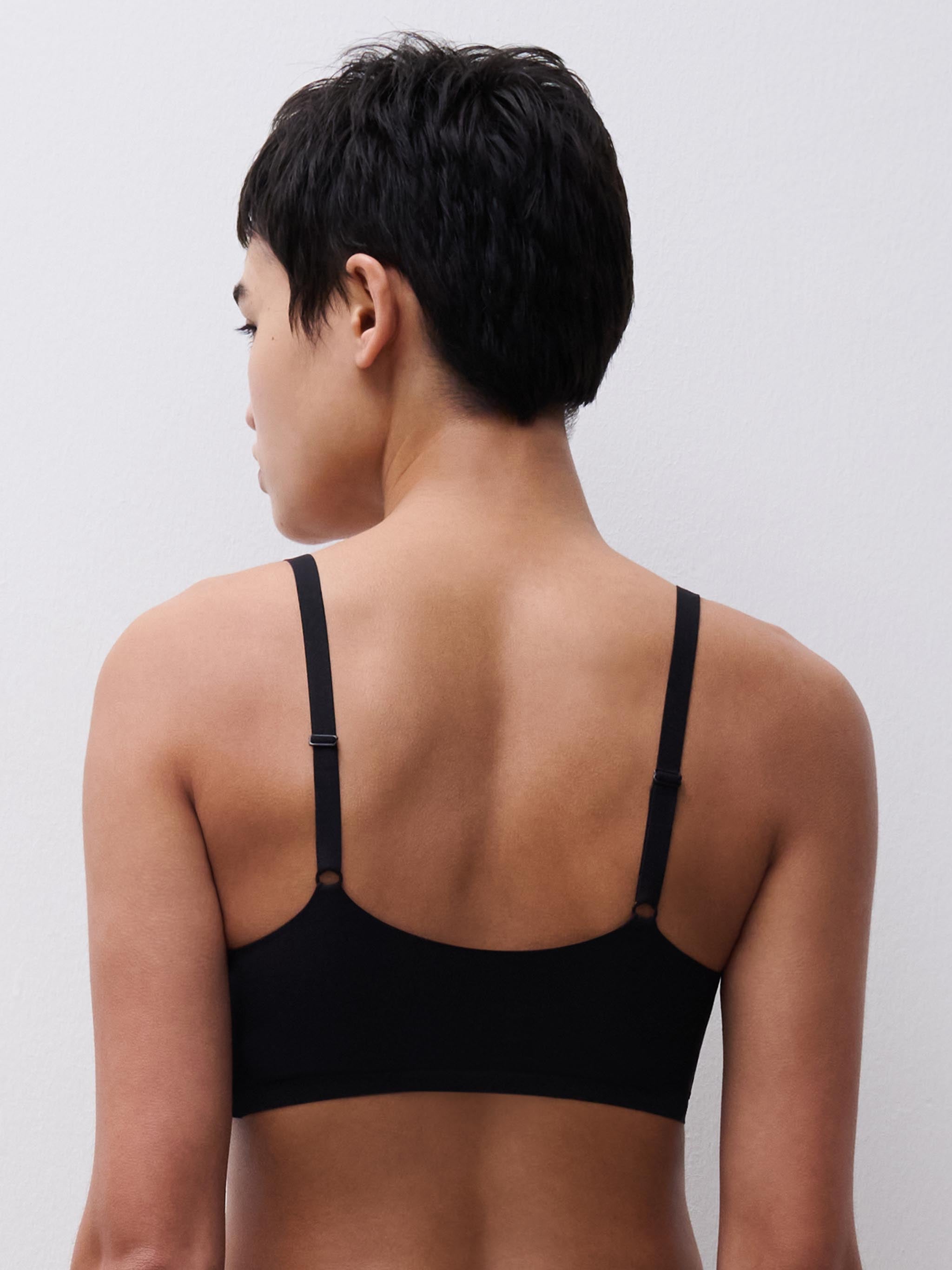 SoftStretch Padded Bralette - Zwart
