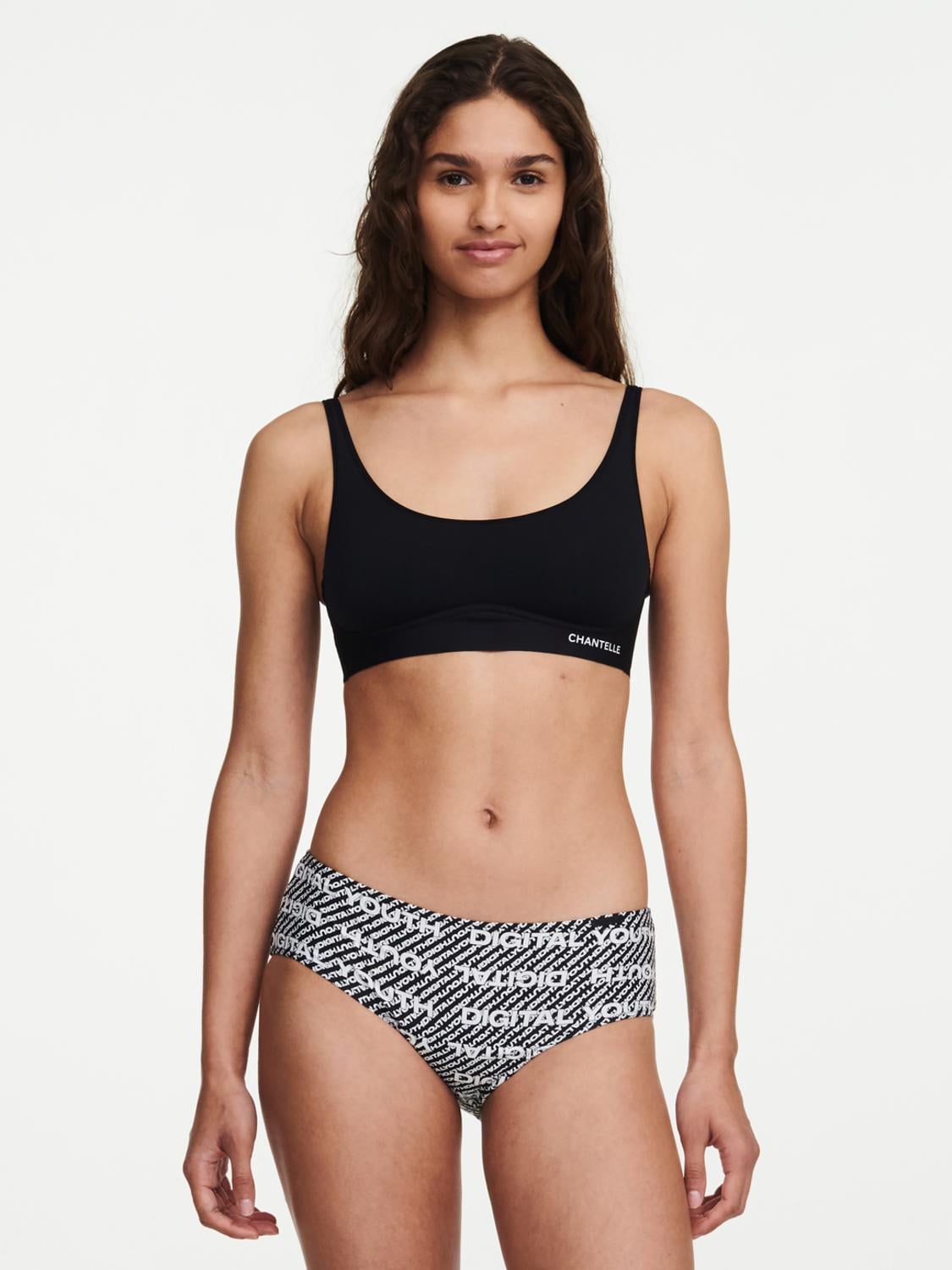 Soft Stretch Air Spacer top - Zwart