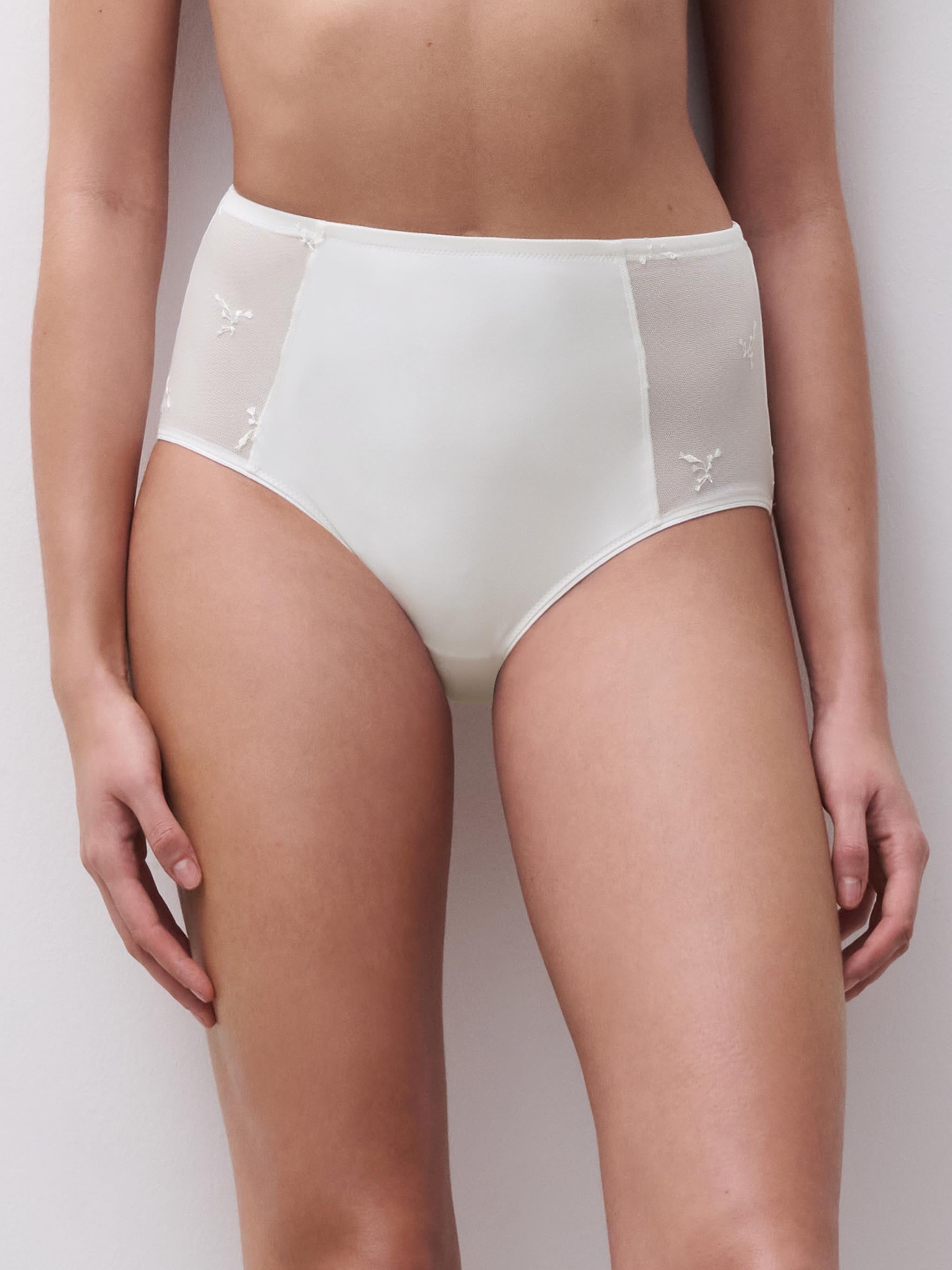 Hoge taille slip - Milk