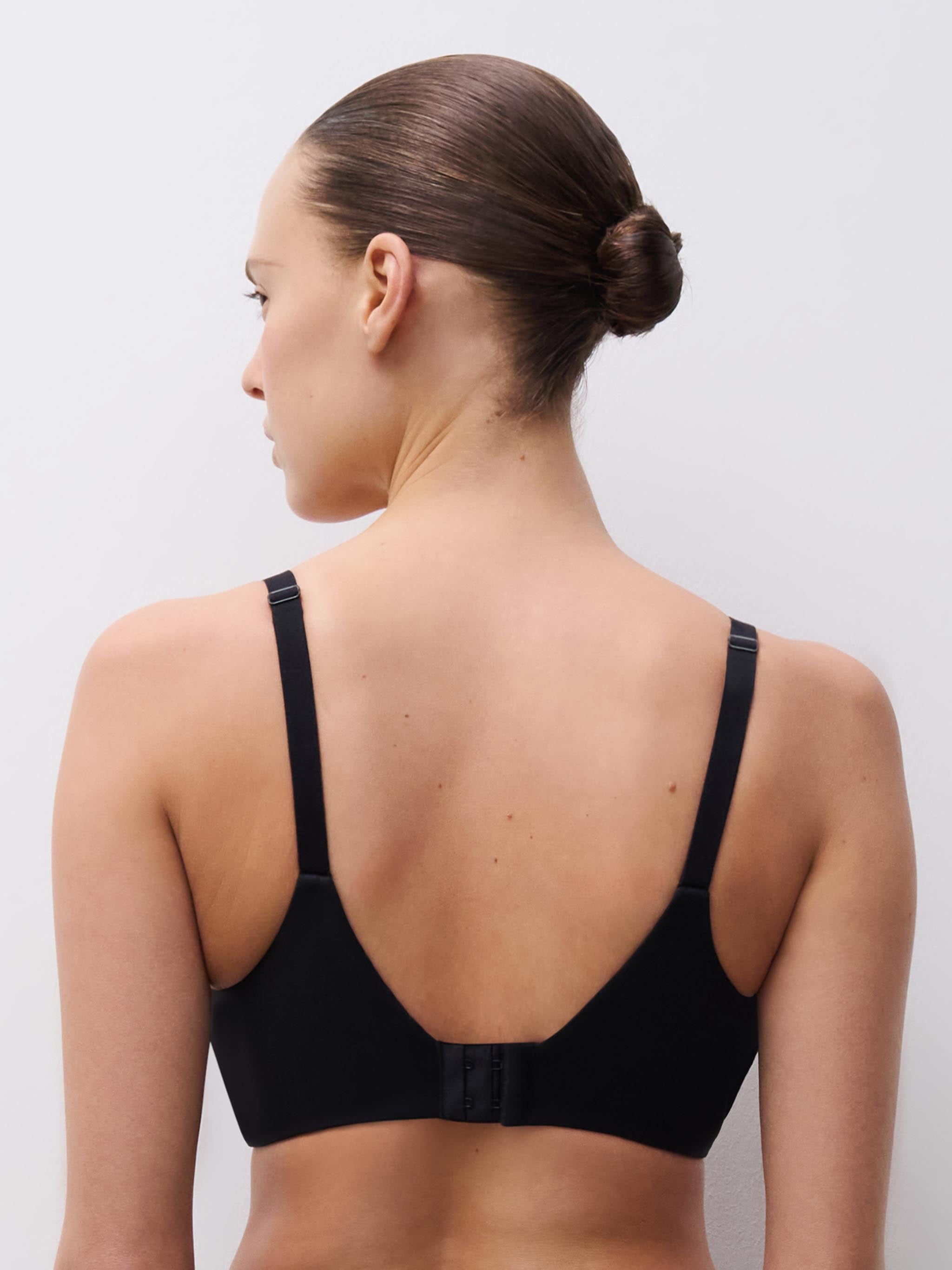 Niet voorgevormde Beugel BH - Zwart