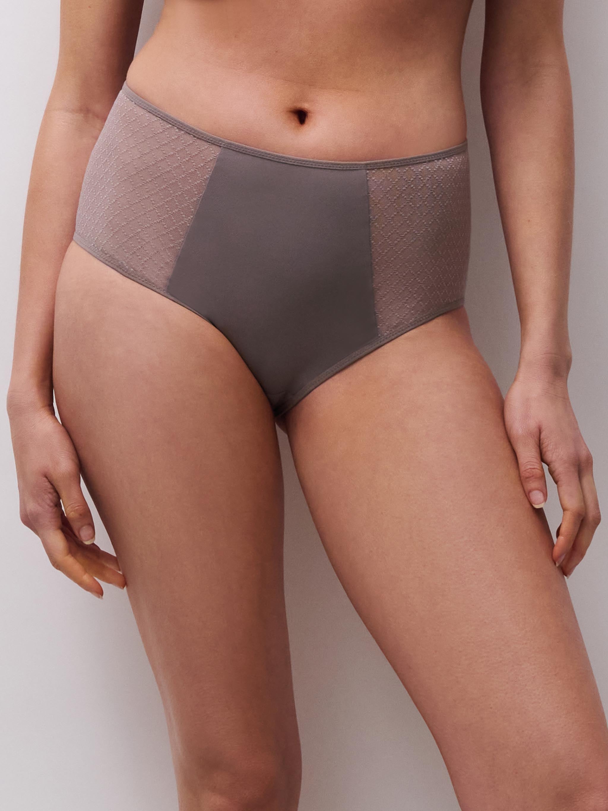 Hoge Taille Slip - Bronzed Taupe