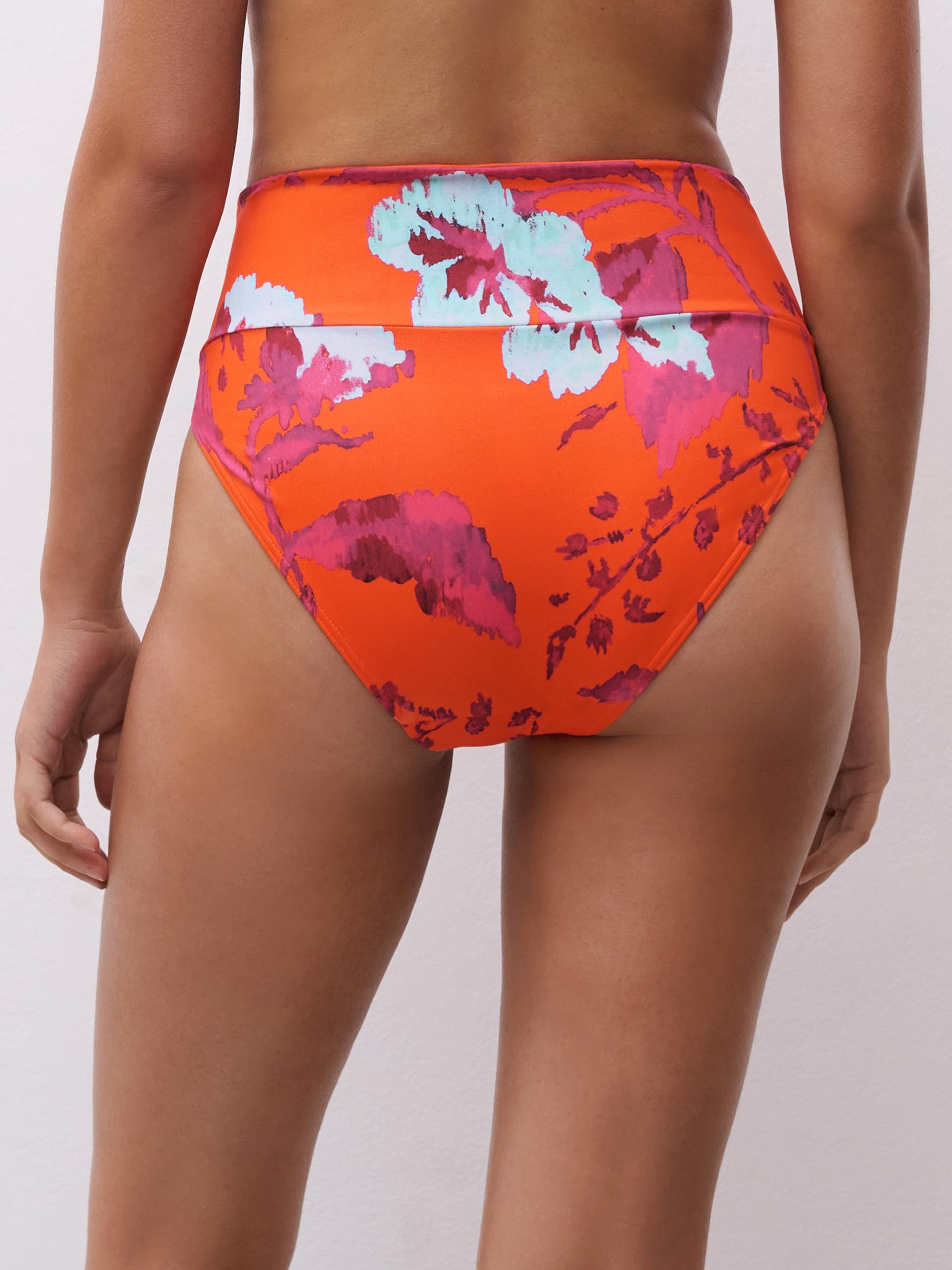 Bikinibroekje - Painted flowers