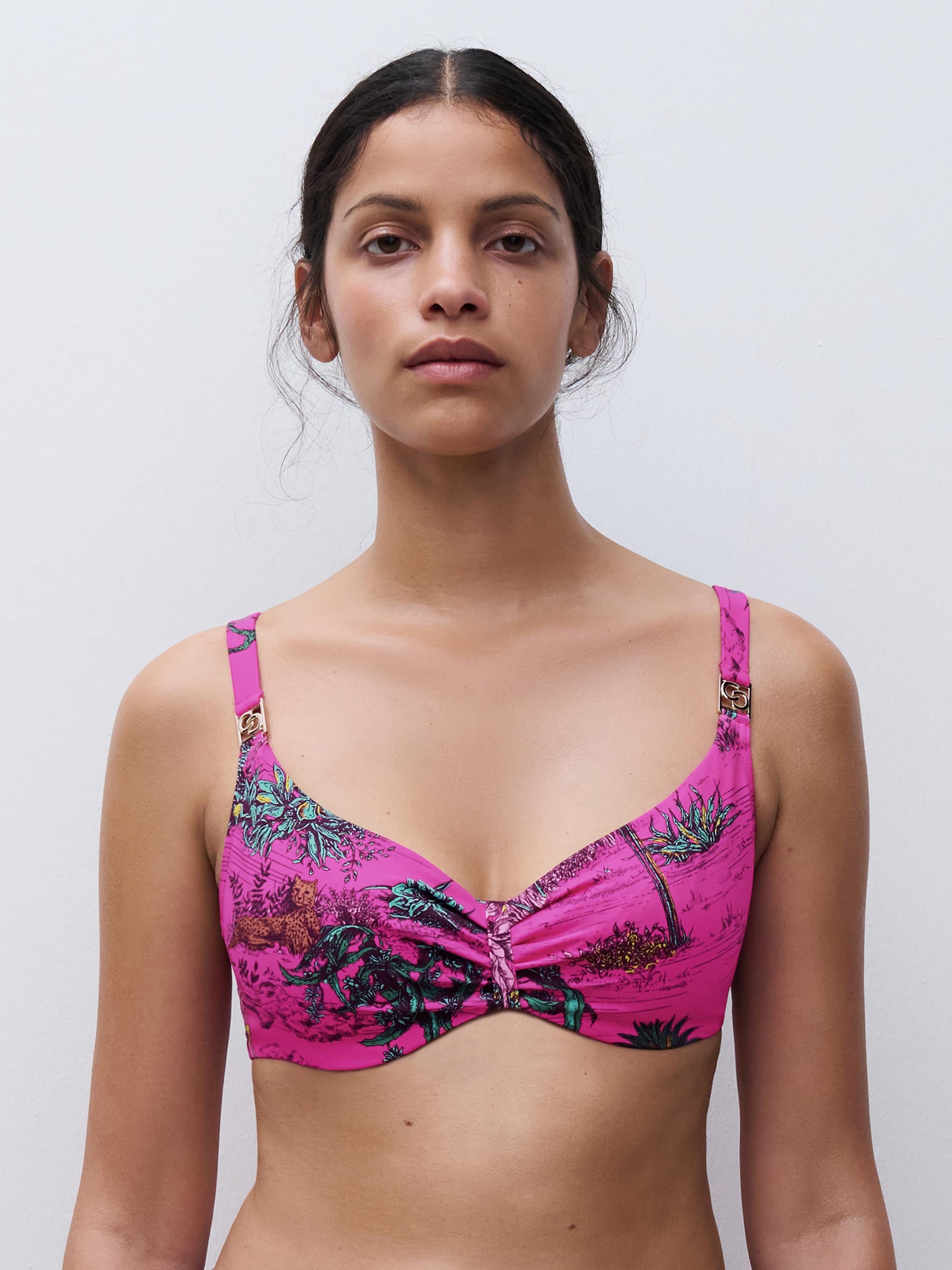 Bikinitop met beugel - Pink Jungle