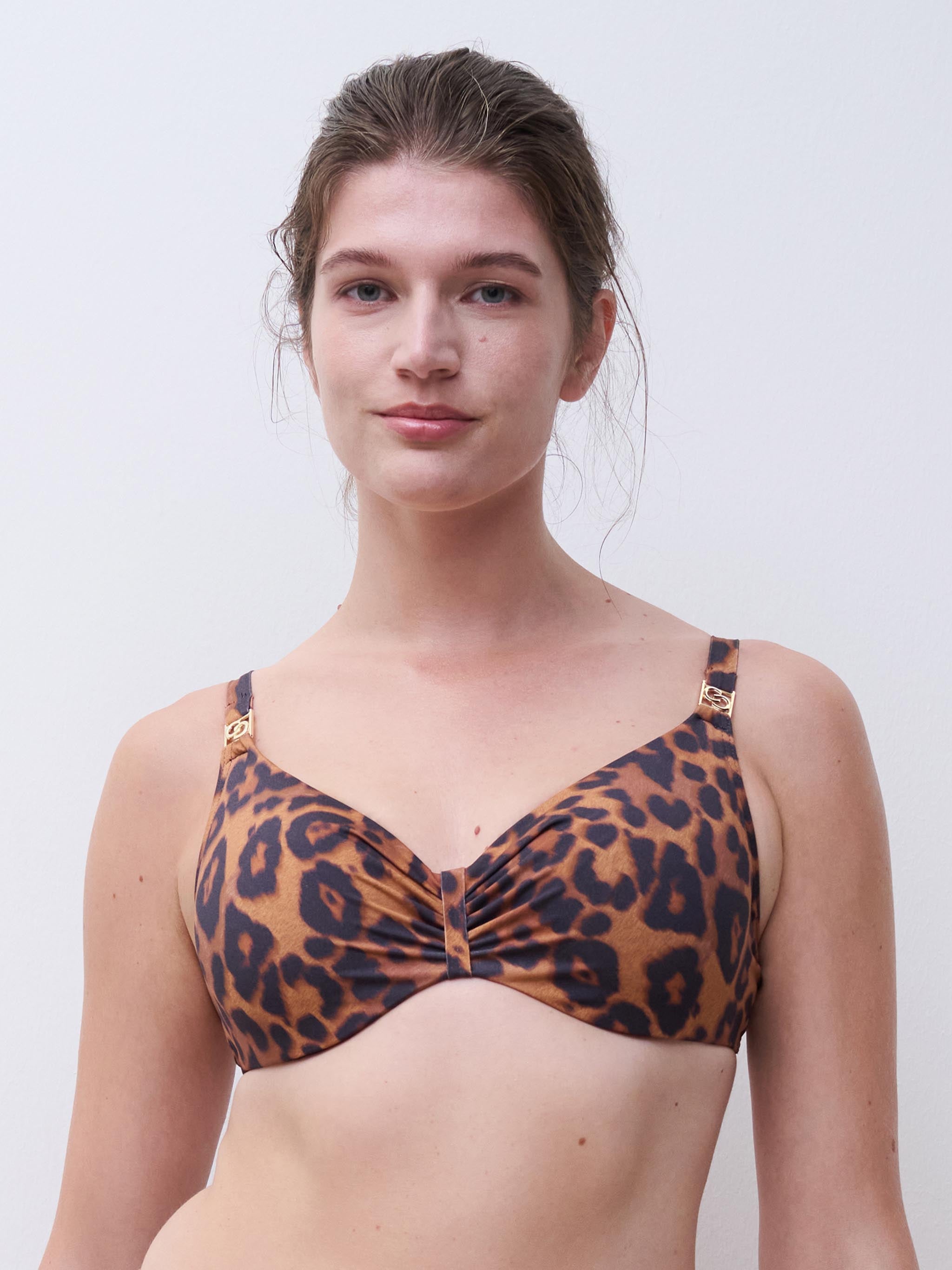 Bikinitop met beugel - Wild Leopard