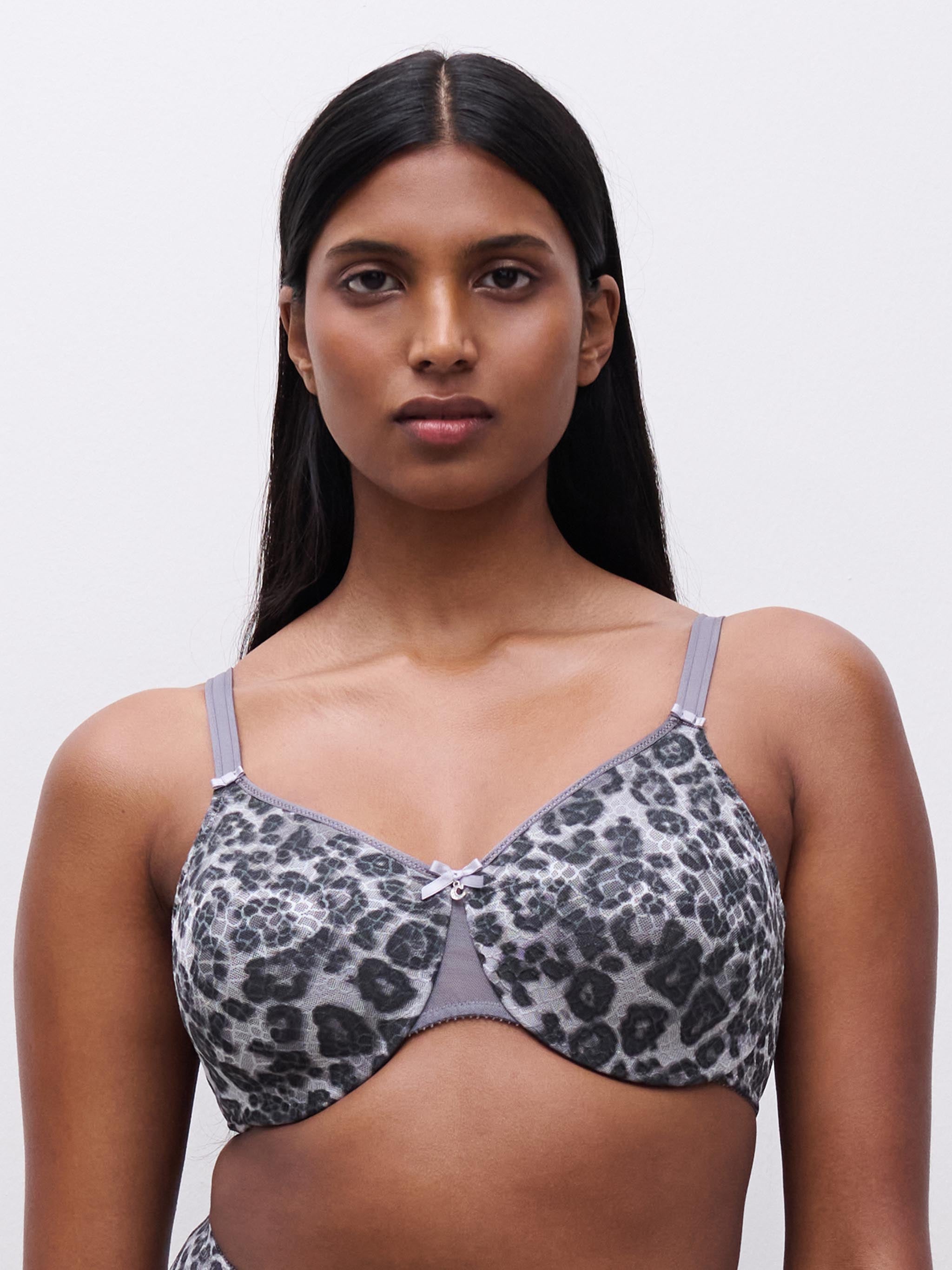 Moulded BH - Grey Leopard