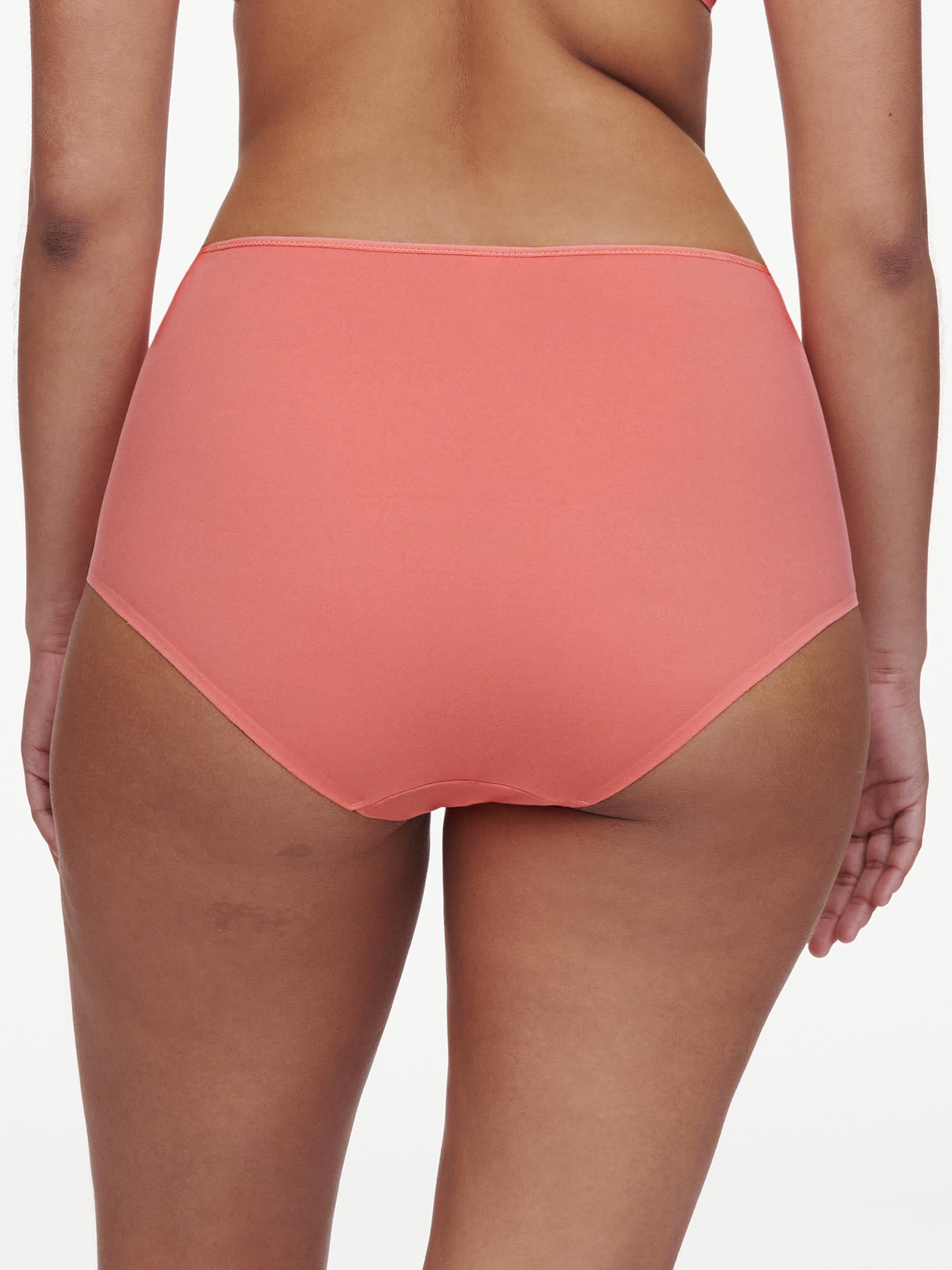 Hoge taille slip - Coral