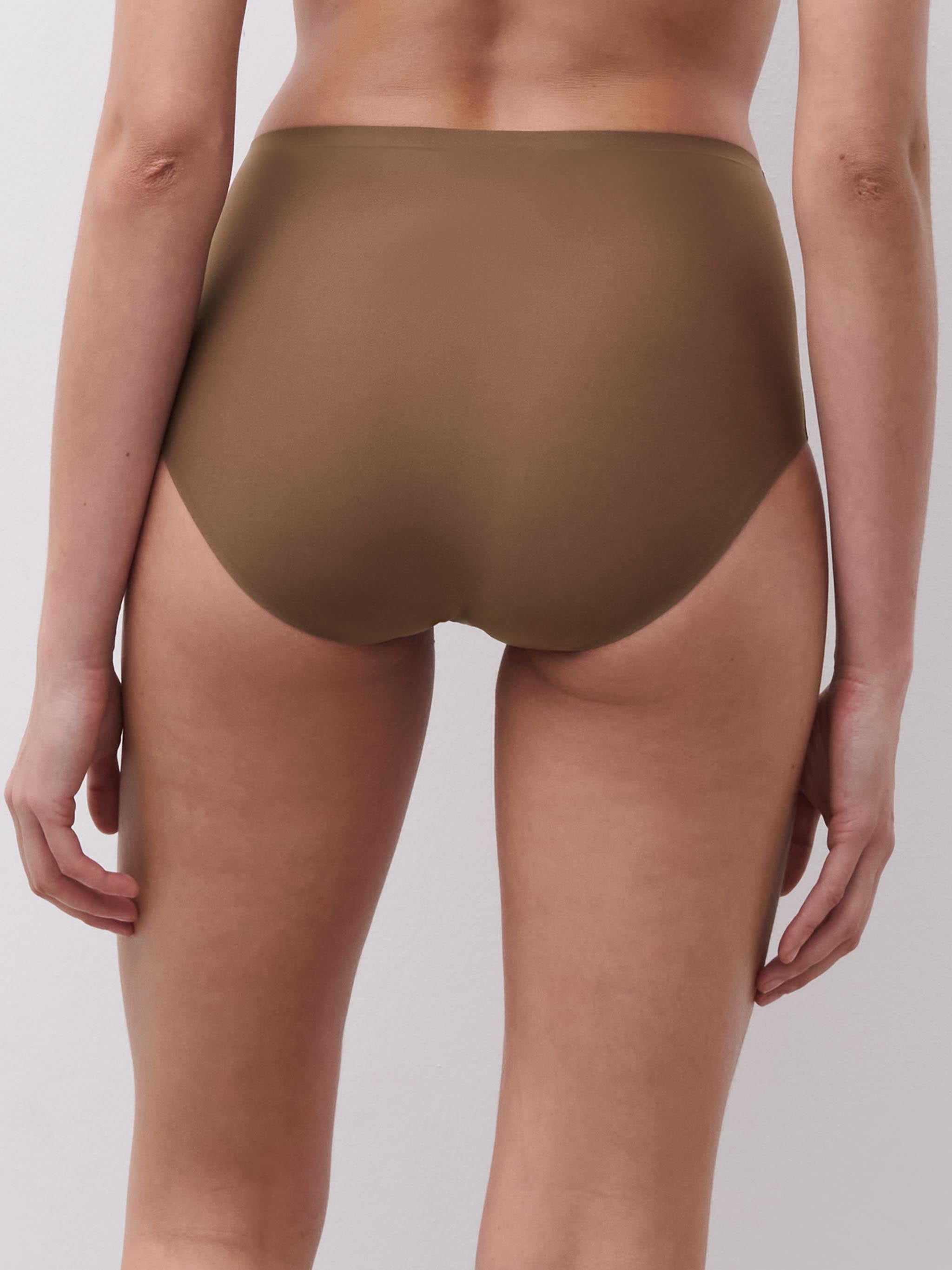 SoftStretch Hoge Taille Slip  - Mocca