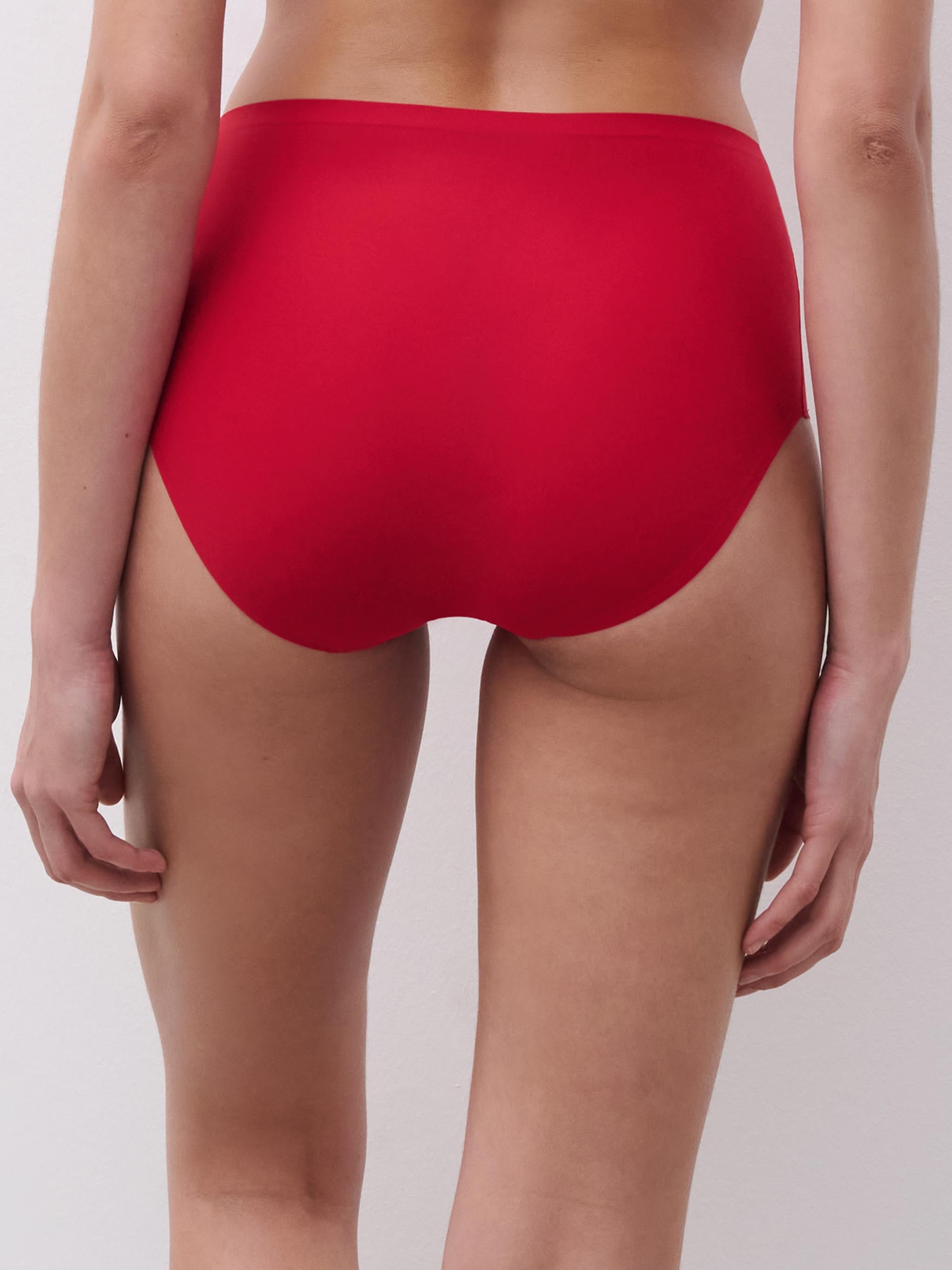 Hoge taille slip - Poppy Red